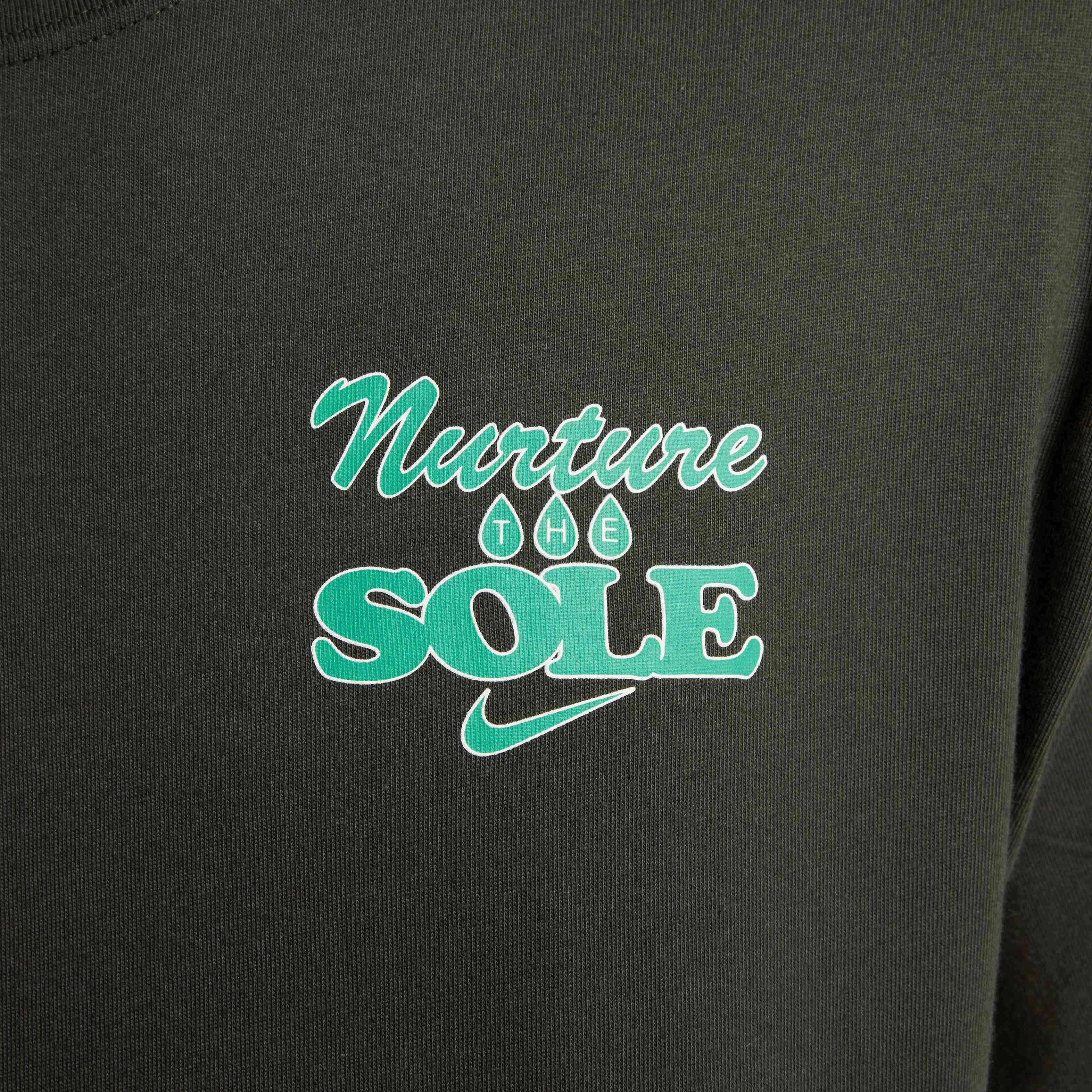 Nike Unisex Sportswear Max90 OC Blooming T-Shirt - GREEN Thumbnail View 4