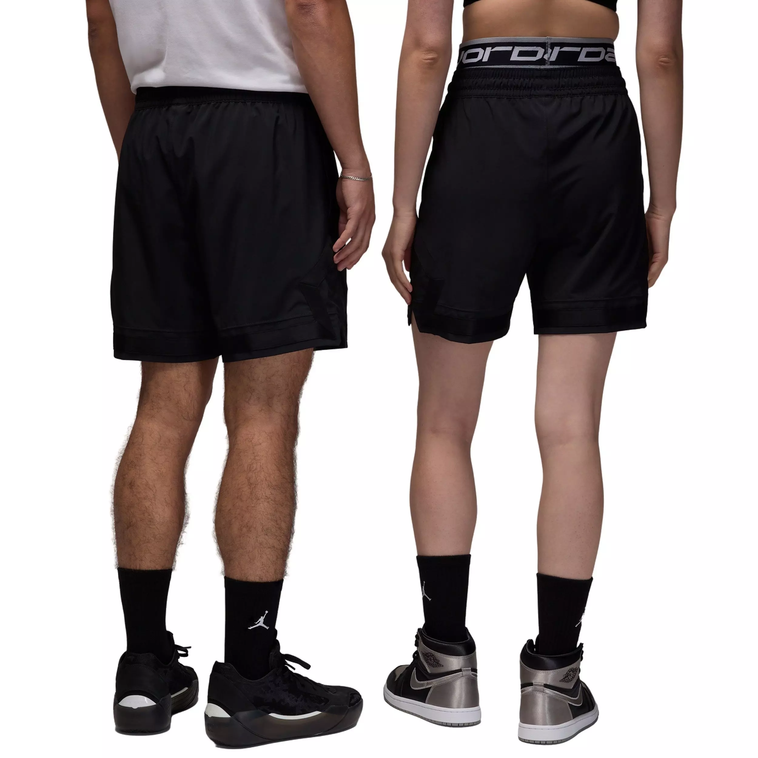 Jordan Men's Sport Dri-FIT Woven Diamond Shorts - BLACK