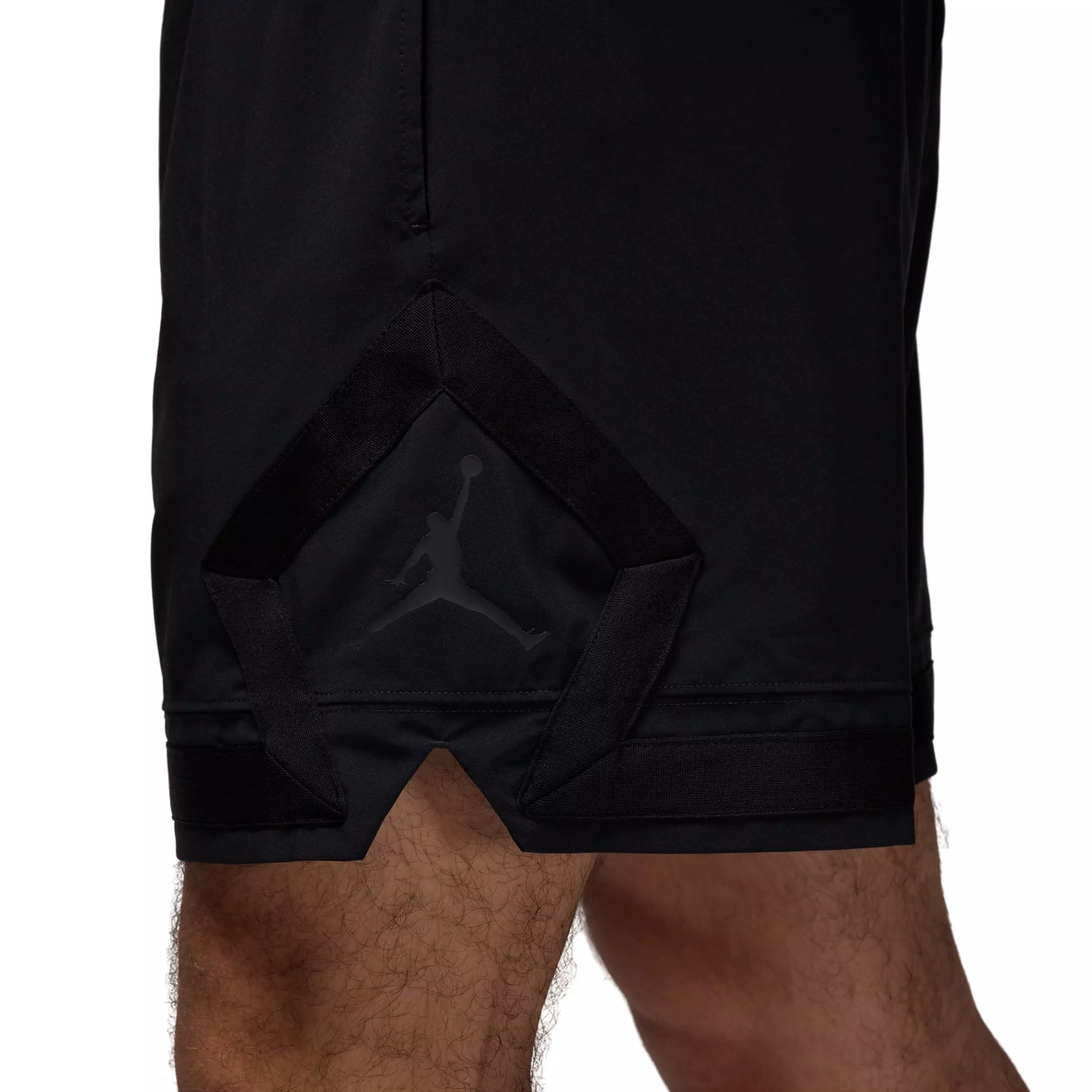 Jordan Men's Sport Dri-FIT Woven Diamond Shorts - BLACK