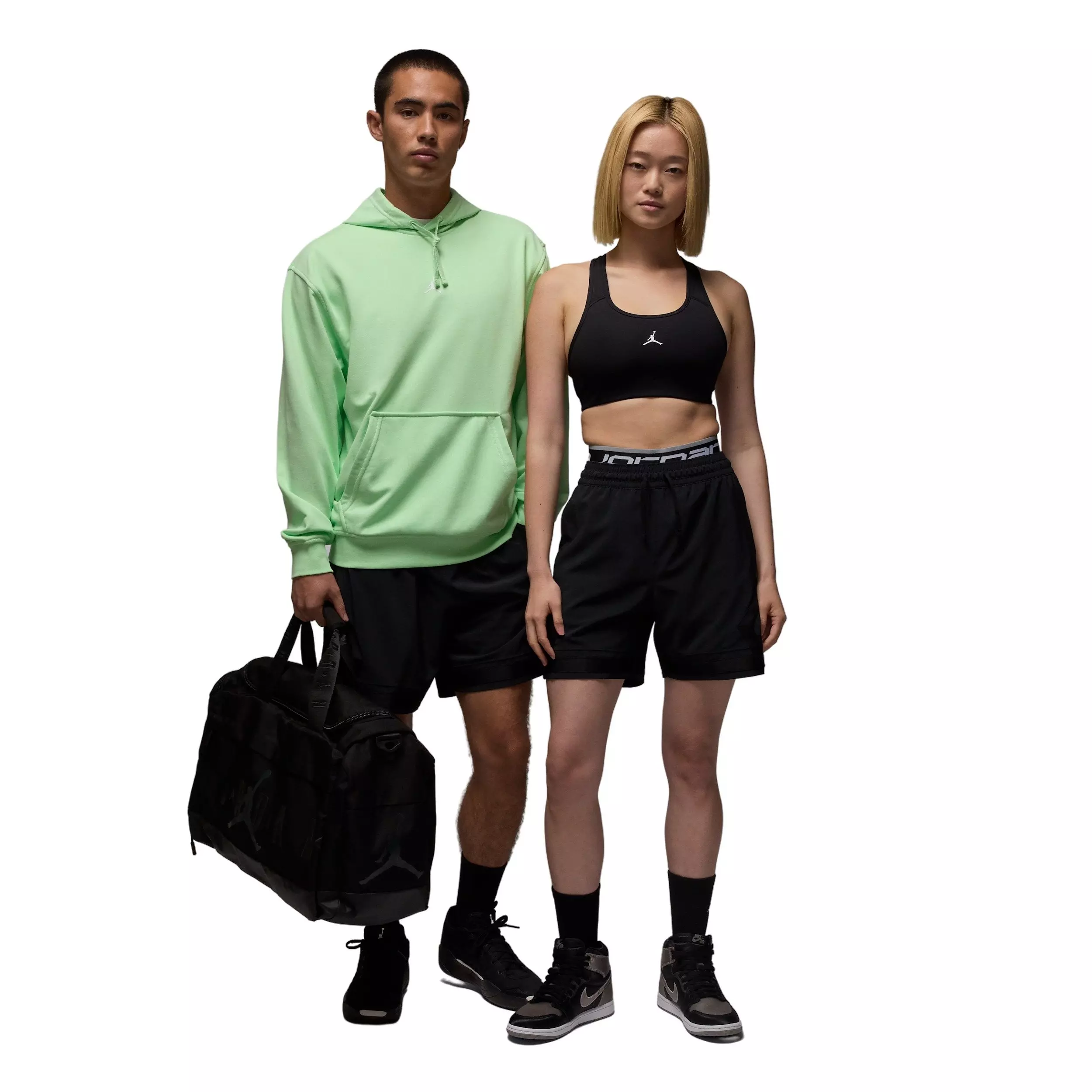 Jordan Men's Sport Dri-FIT Woven Diamond Shorts - BLACK