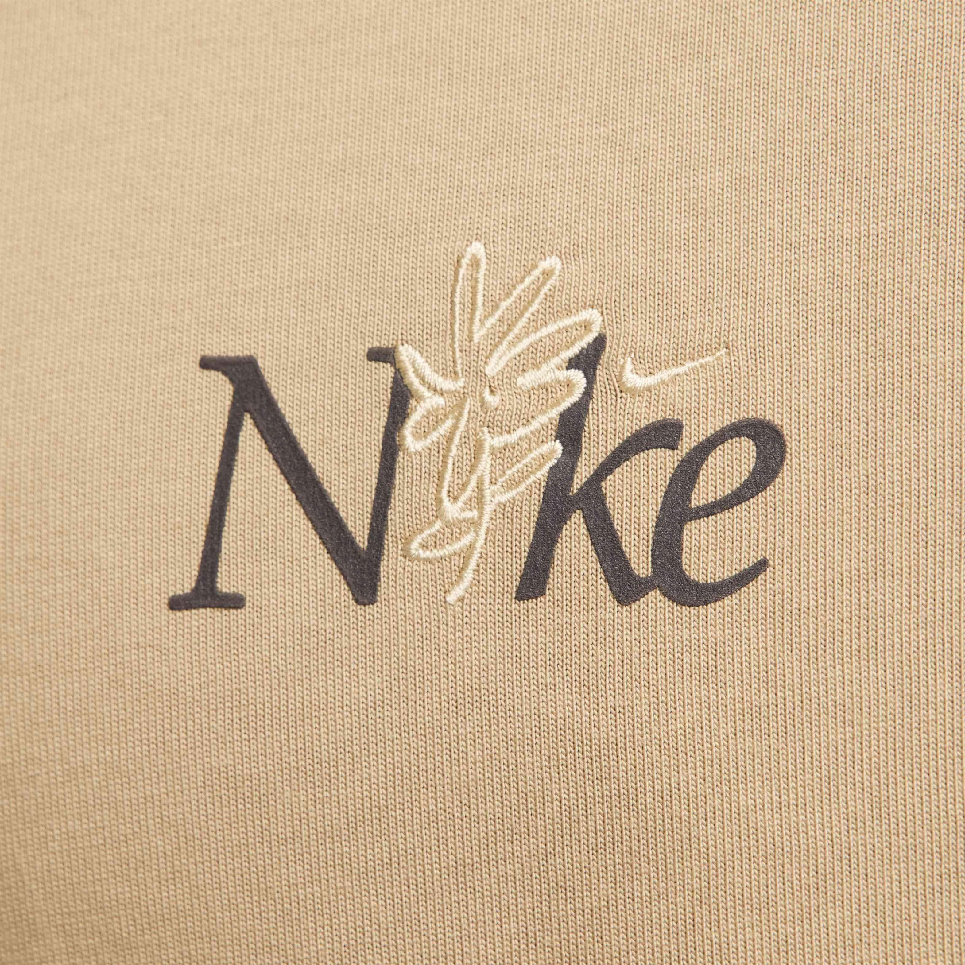 Nike Unisex Sportswear Max90 LBR Craft T-Shirt - BEIGE Thumbnail View 4