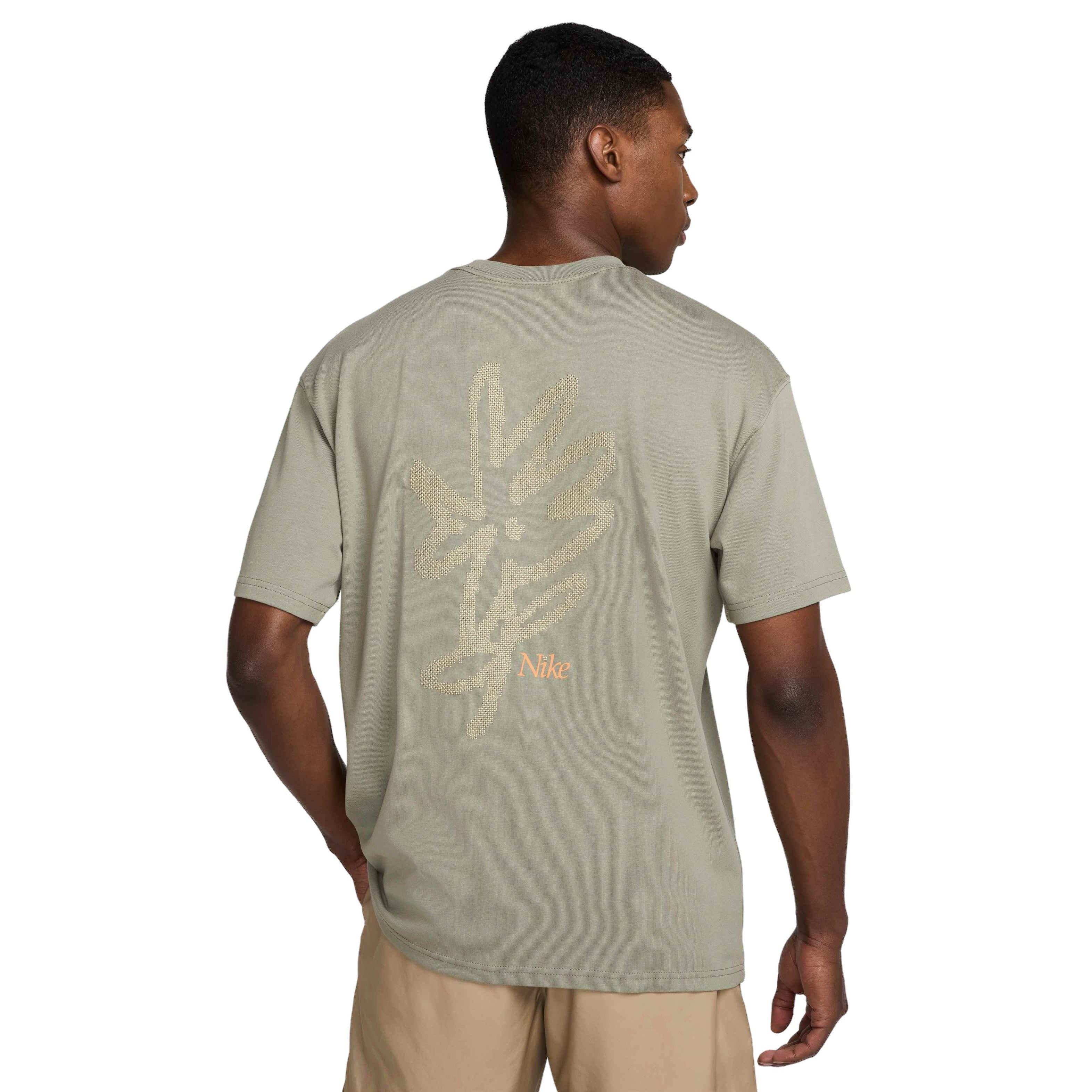 Nike Unisex Sportswear Max90 LBR Craft T-Shirt - GREEN Thumbnail View 2