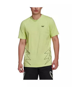 adidas Originals Men's SPRT Lightning Tee - Green - Hibbett