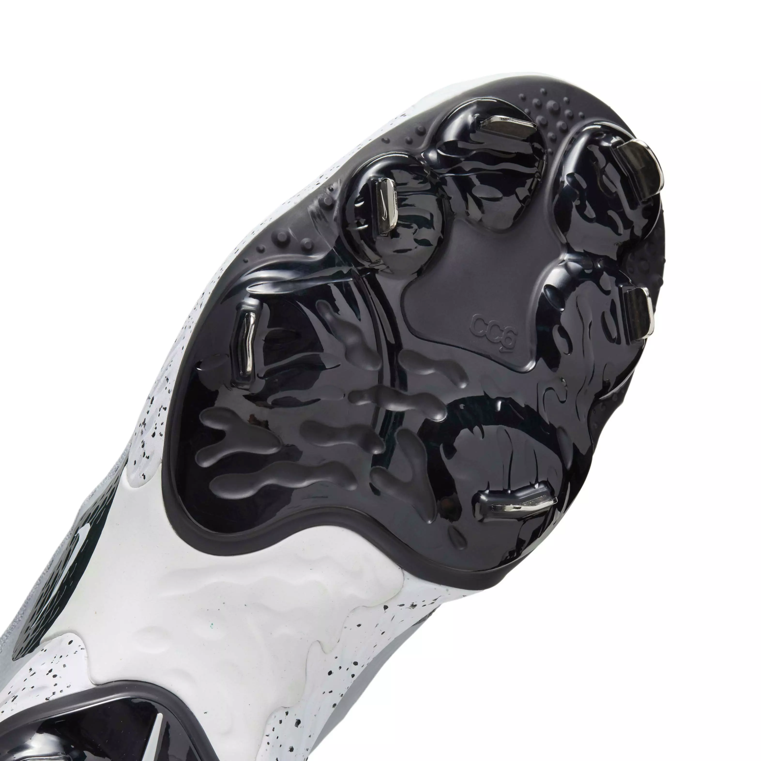 Nike Alpha Huarache Elite 4 Low MCS "Wolf Grey/White/Dark Smoke Grey" Men's Baseball Cleat - GREY/WHITE/DK GREY