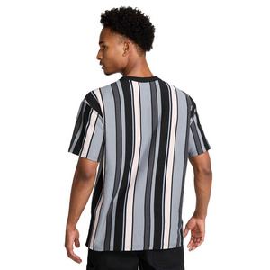 Nike Unisex Sportswear Max90 Stripe Craft T-Shirt -Black