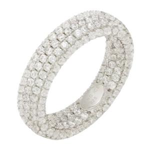 King Ice Eternity Ring - White Gold - WHITE GOLD