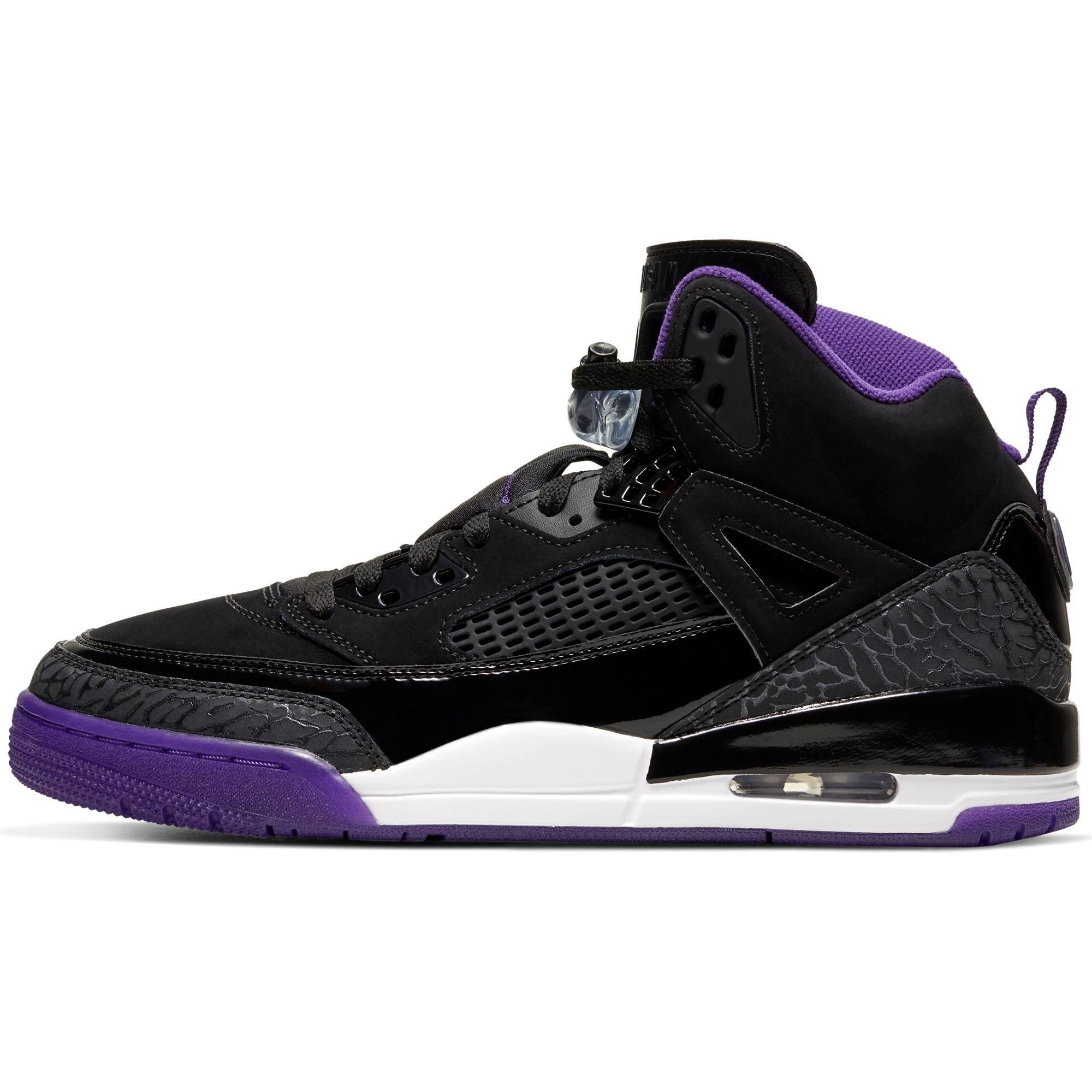 jordan spizike black purple