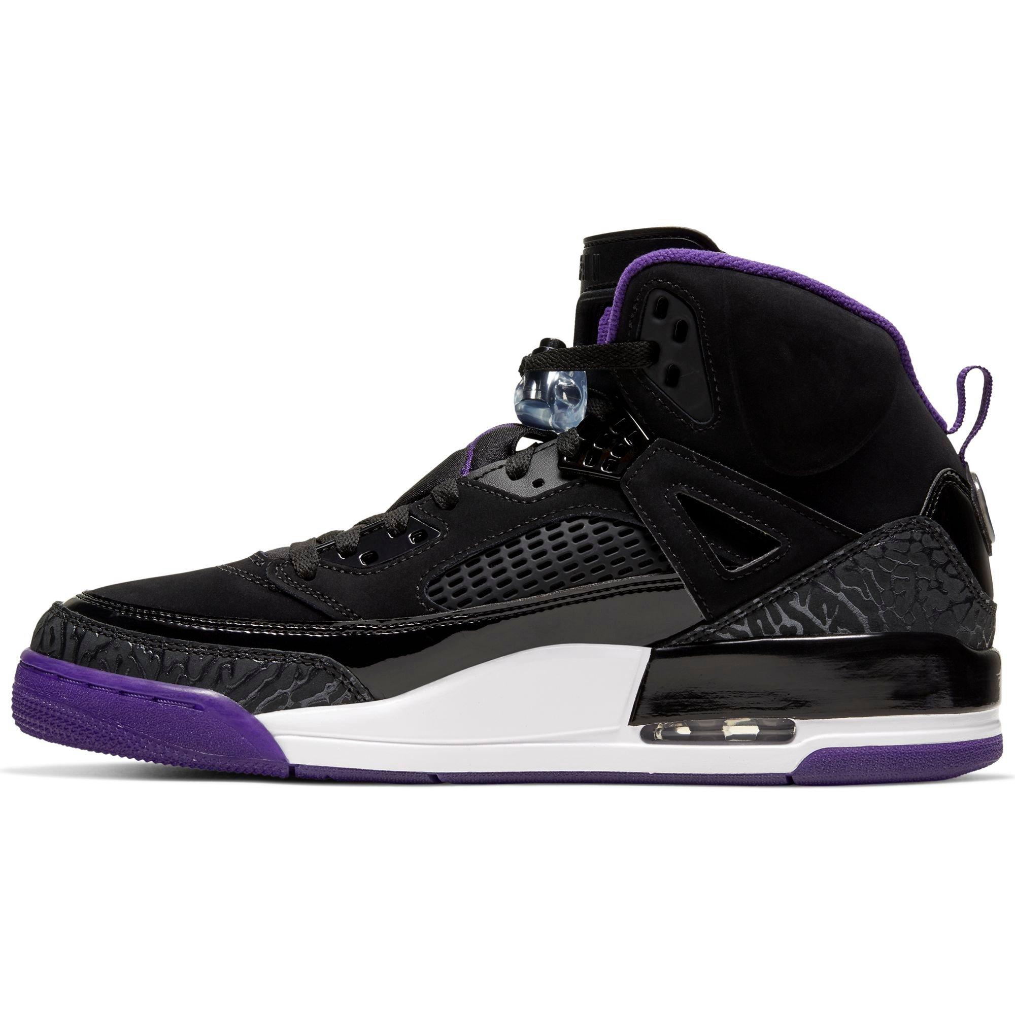 jordan spizike black purple
