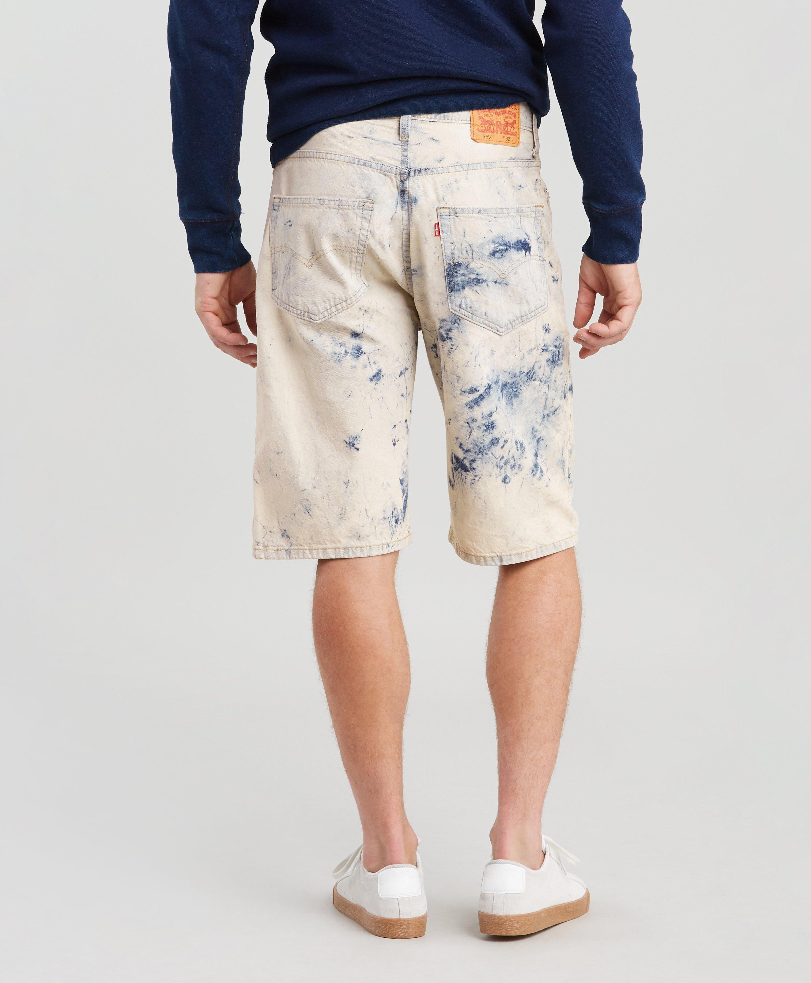 mens 569 levi shorts
