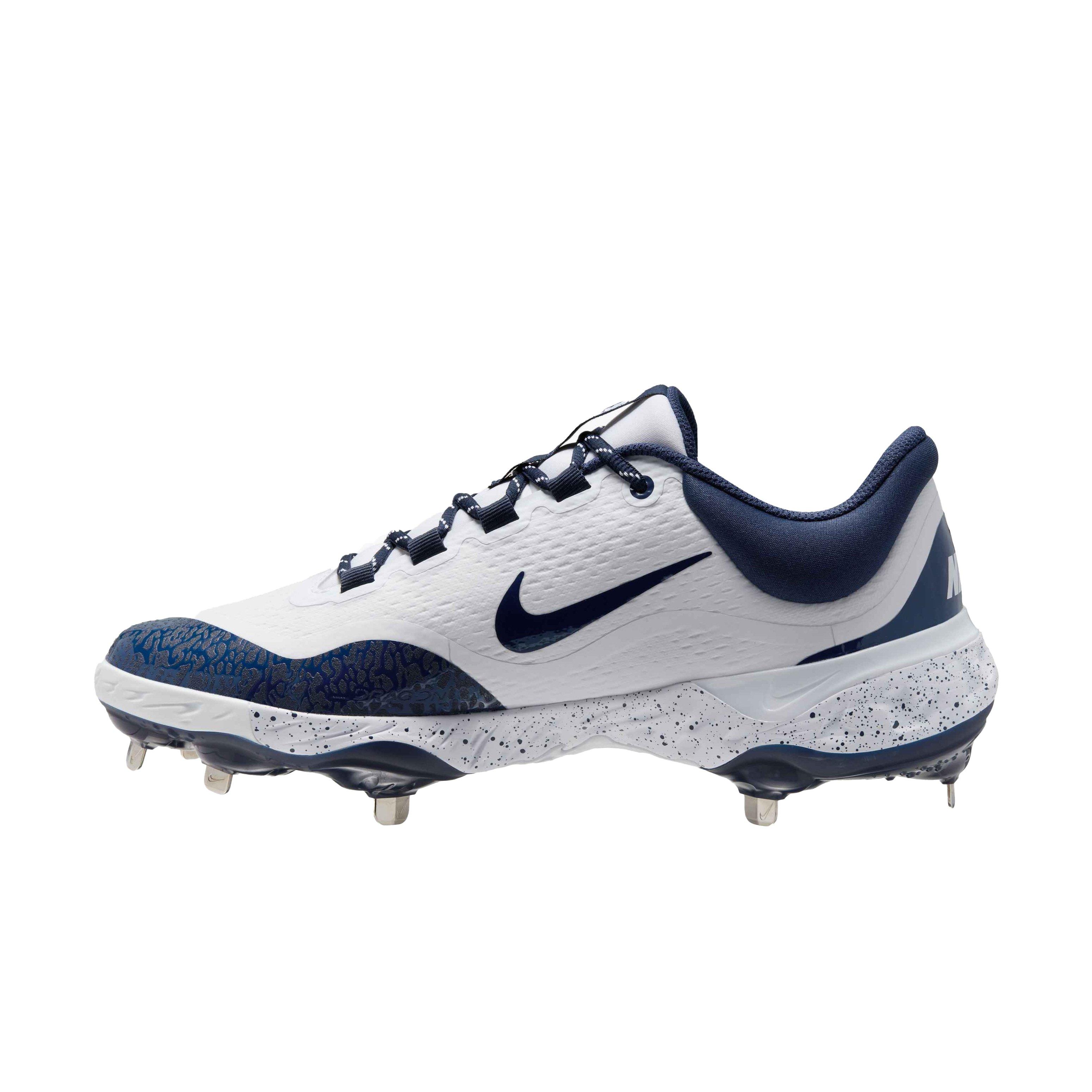 Nike Alpha Huarache Elite 4 Low ホワイトネイビー Nike Alpha Huarache Elite 4 Low White Midnight Navy Men's