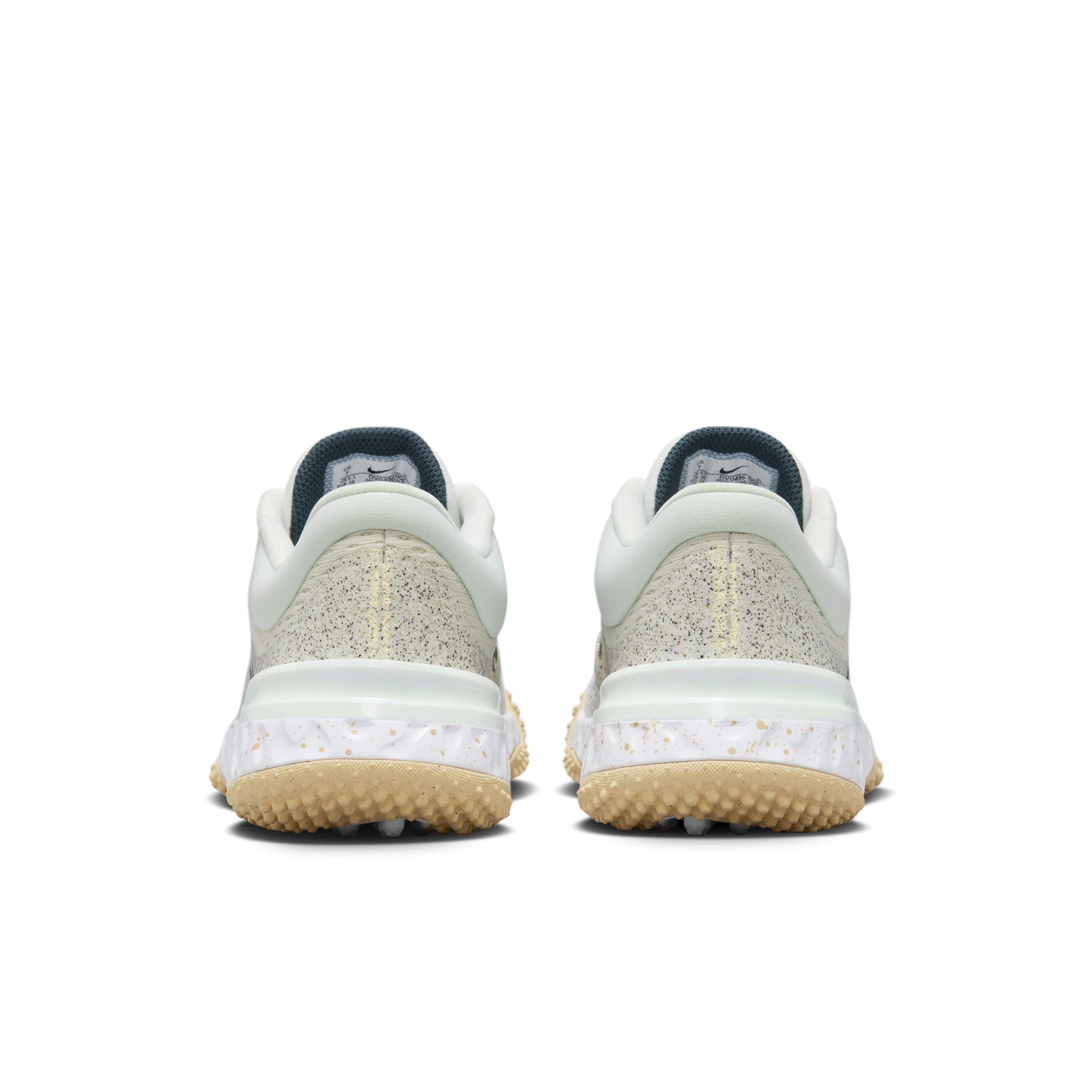 Nike Alpha Huarache Elite 4 Turf "S Glass/Deep Jungle/SSM/Summit White" Women's Softball Shoe - GLASS/JUNGLE/SSM/WHITE Thumbnail View 5