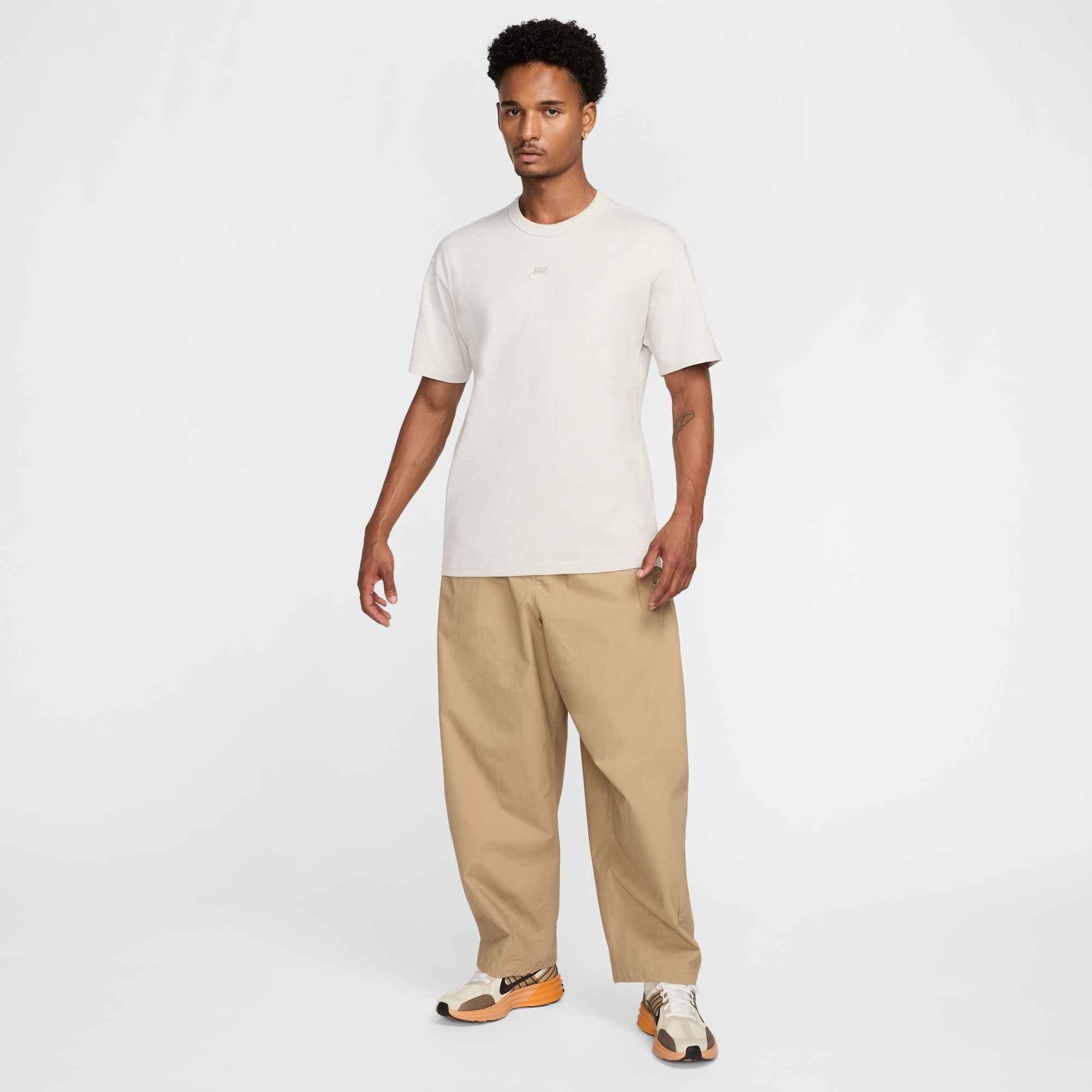 Nike Men's Sportswear Premium Essentials T-Shirt - LT BONE Thumbnail View 5