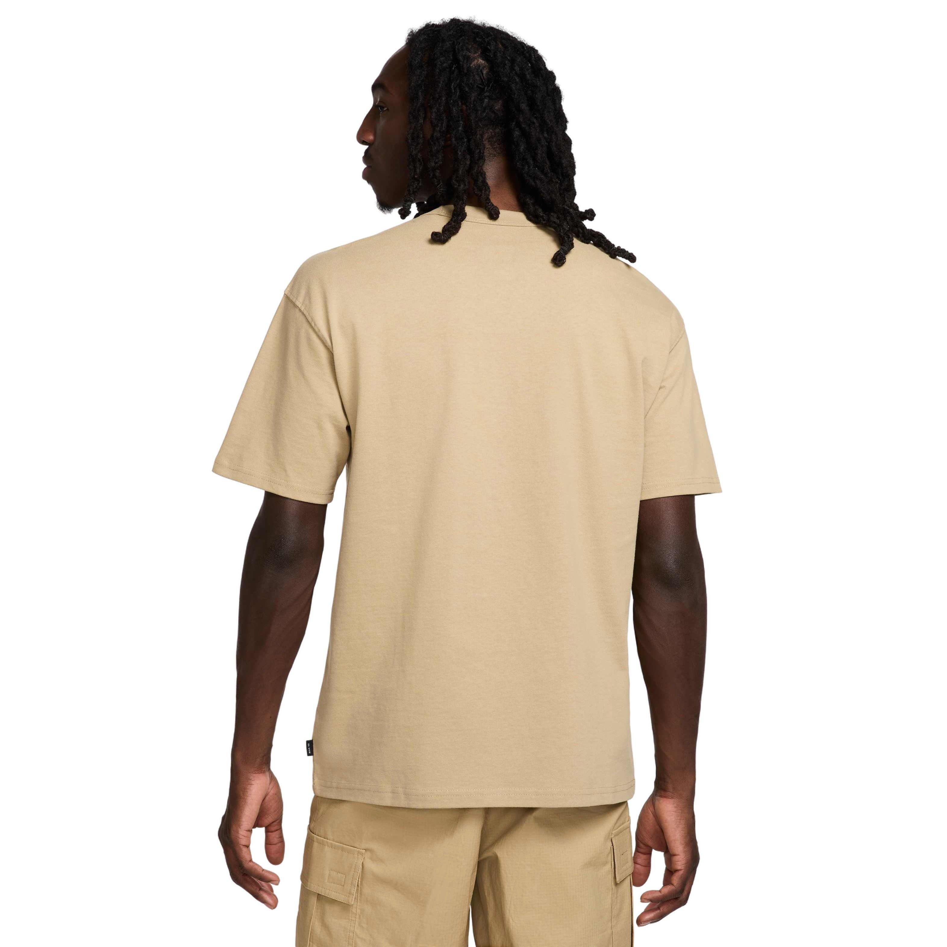 Nike Men's Sportswear Premium Essentials T-Shirt - BEIGE Thumbnail View 2