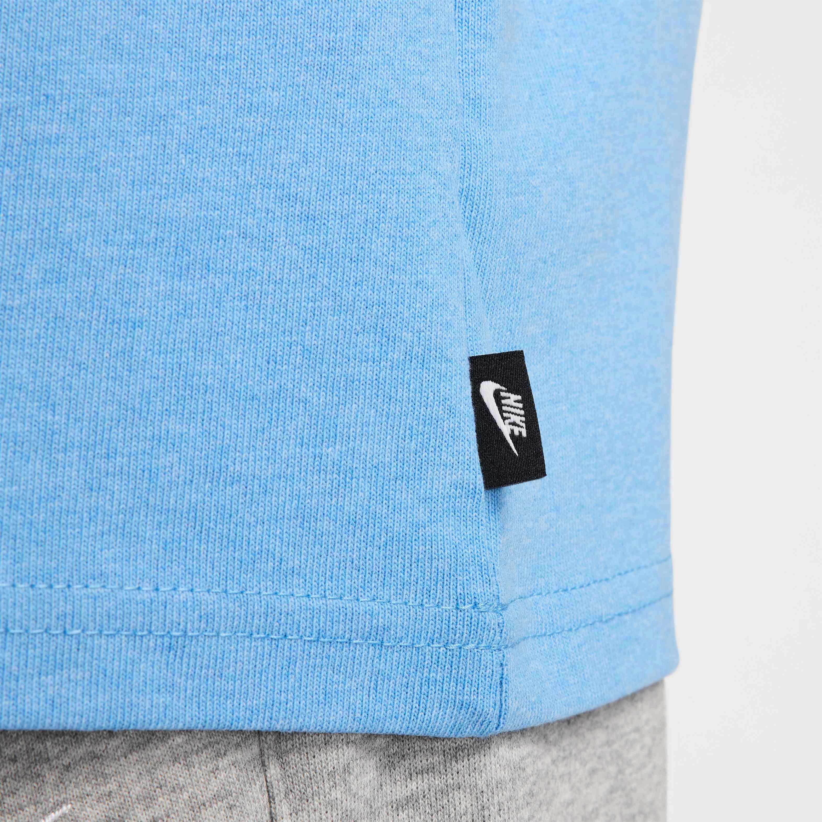 Nike Men's Sportswear Premium Essentials T-Shirt - BLUE Thumbnail View 5