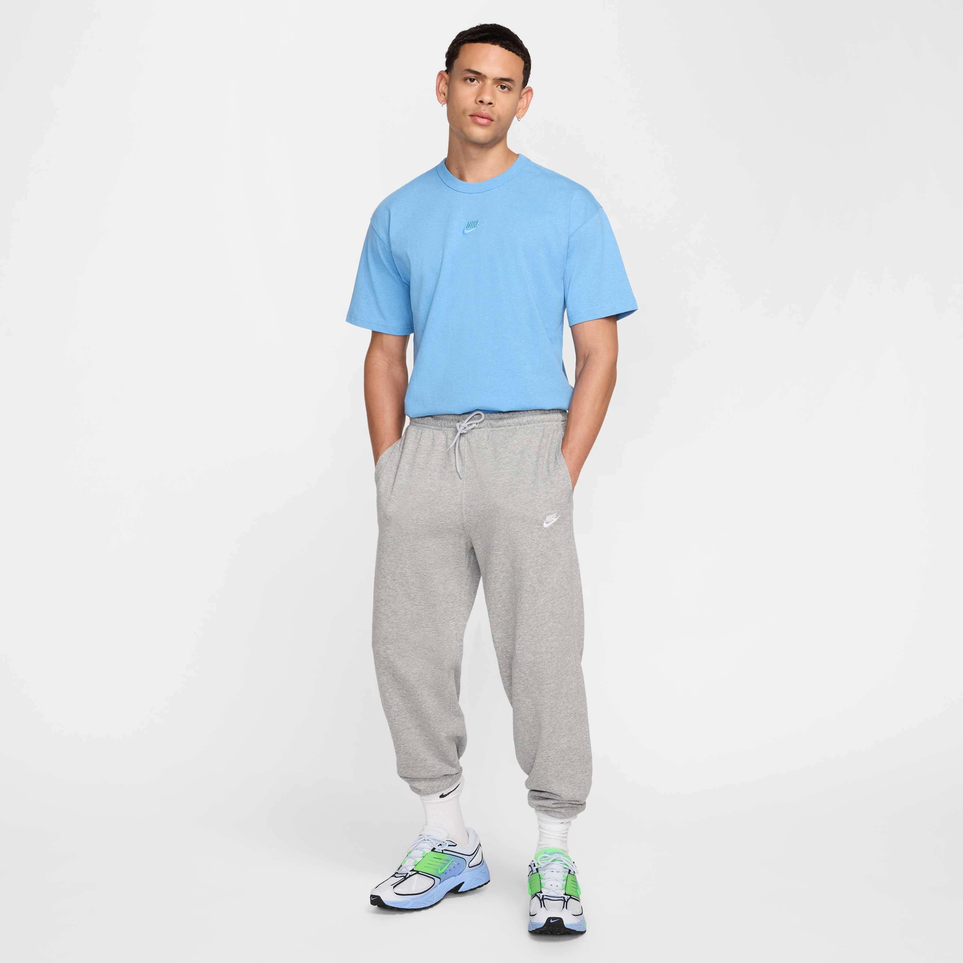 Nike Men's Sportswear Premium Essentials T-Shirt - BLUE Thumbnail View 6