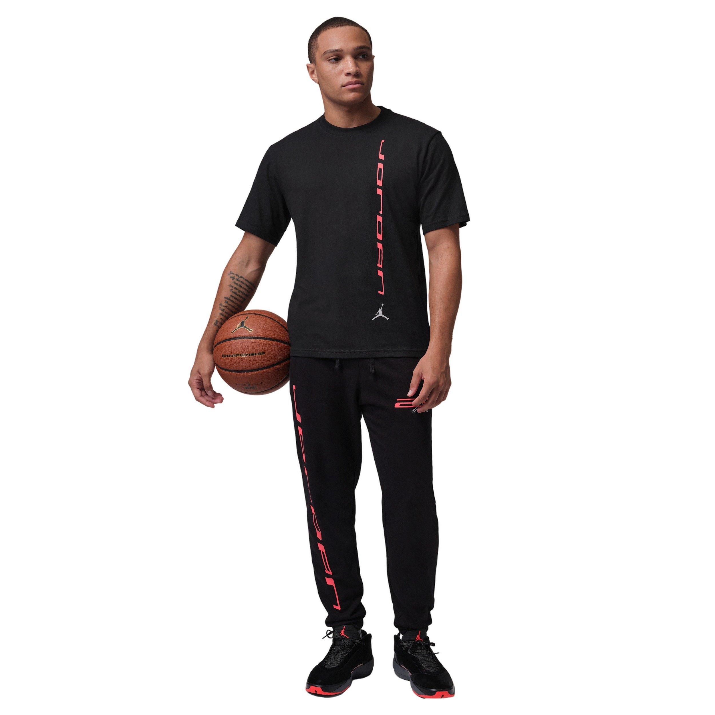 Jordan Men's Sport Graphic Dri-FIT Short-Sleeve T-Shirt - BLACK Thumbnail View 4
