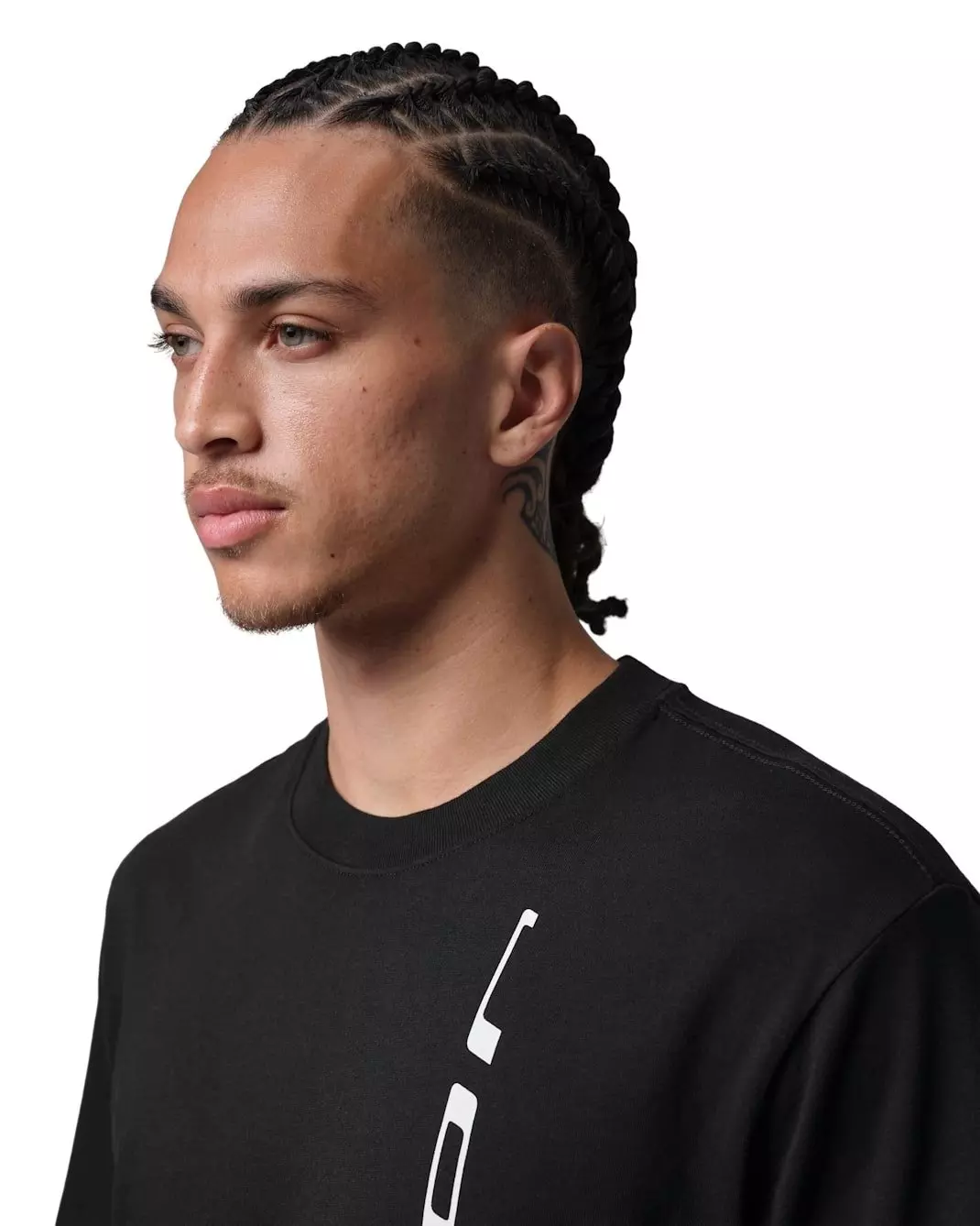 Jordan Men's Sport Graphic Dri-FIT Short-Sleeve T-Shirt - BLACK/WHITE