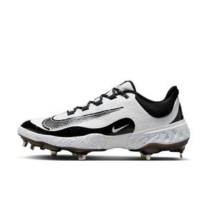 Nike Alpha Huarache Elite 4 Low MCS "White/Black" Men's Baseball Cleat
