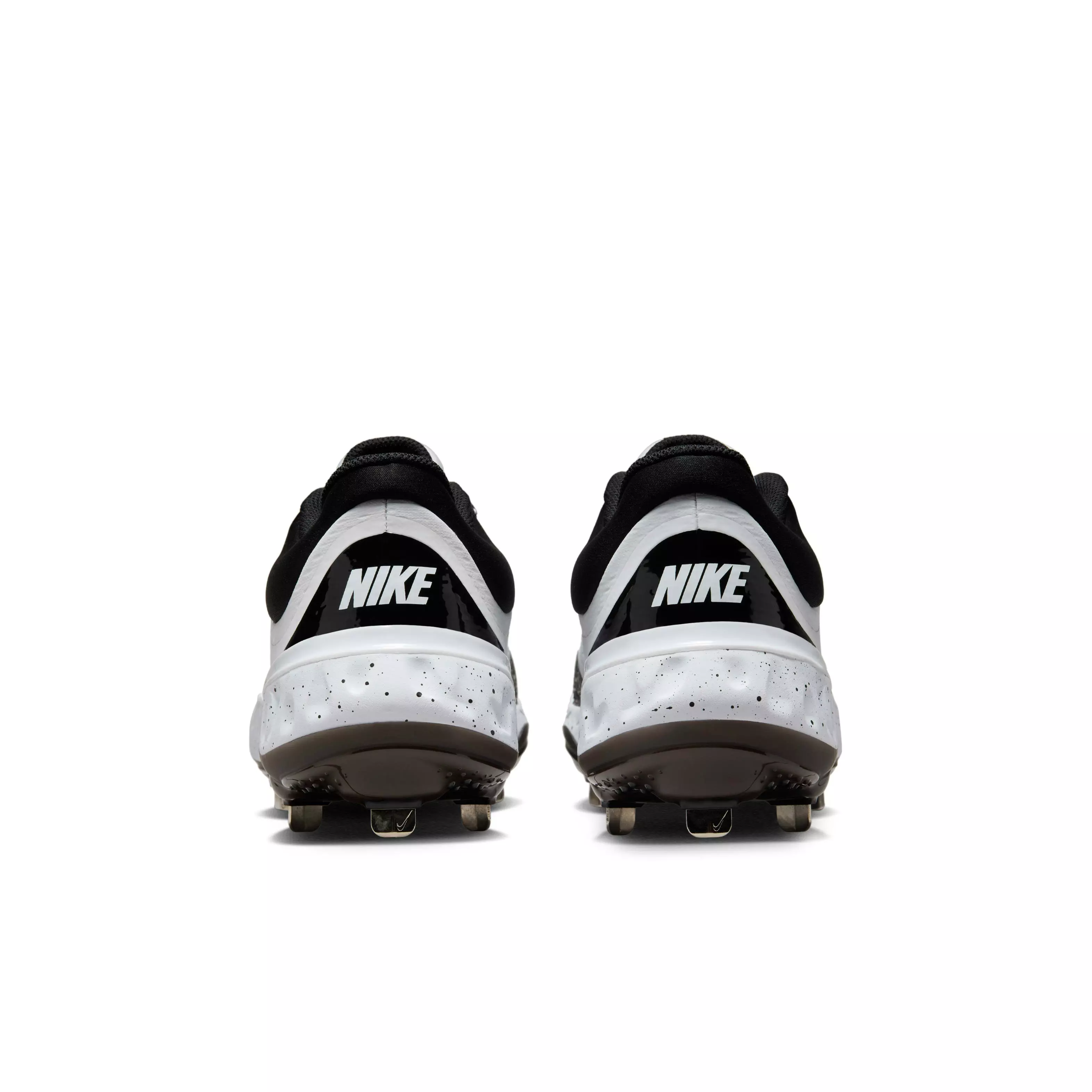 Nike Alpha Huarache Elite 4 Low "White/Black" Men's Baseball Cleat - WHITE/BLACK