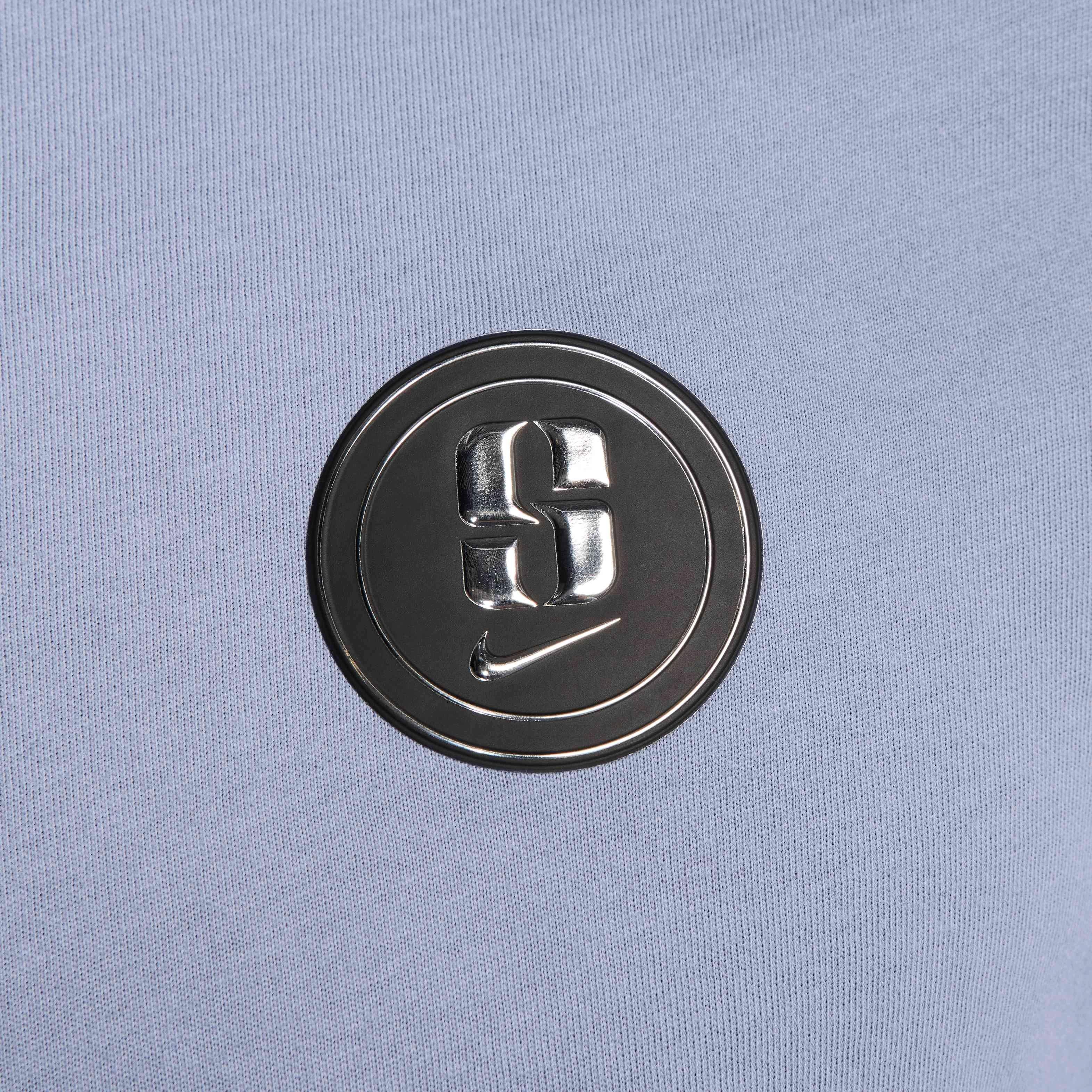 Sabrina Men's FA24 Dri-FIT Basketball T-Shirt -Blue - BLUE Thumbnail View 4