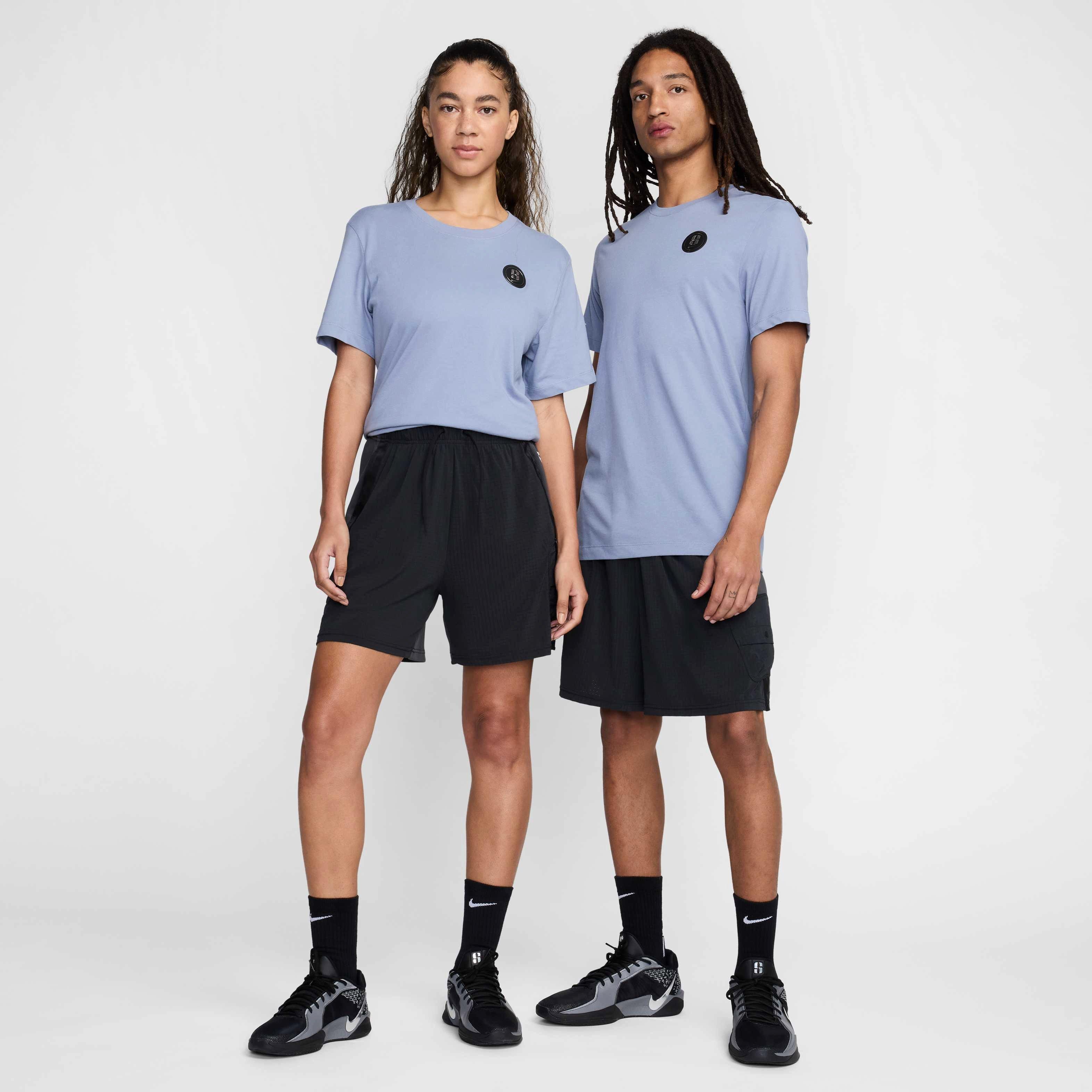 Sabrina Men's FA24 Dri-FIT Basketball T-Shirt -Blue - BLUE Thumbnail View 7