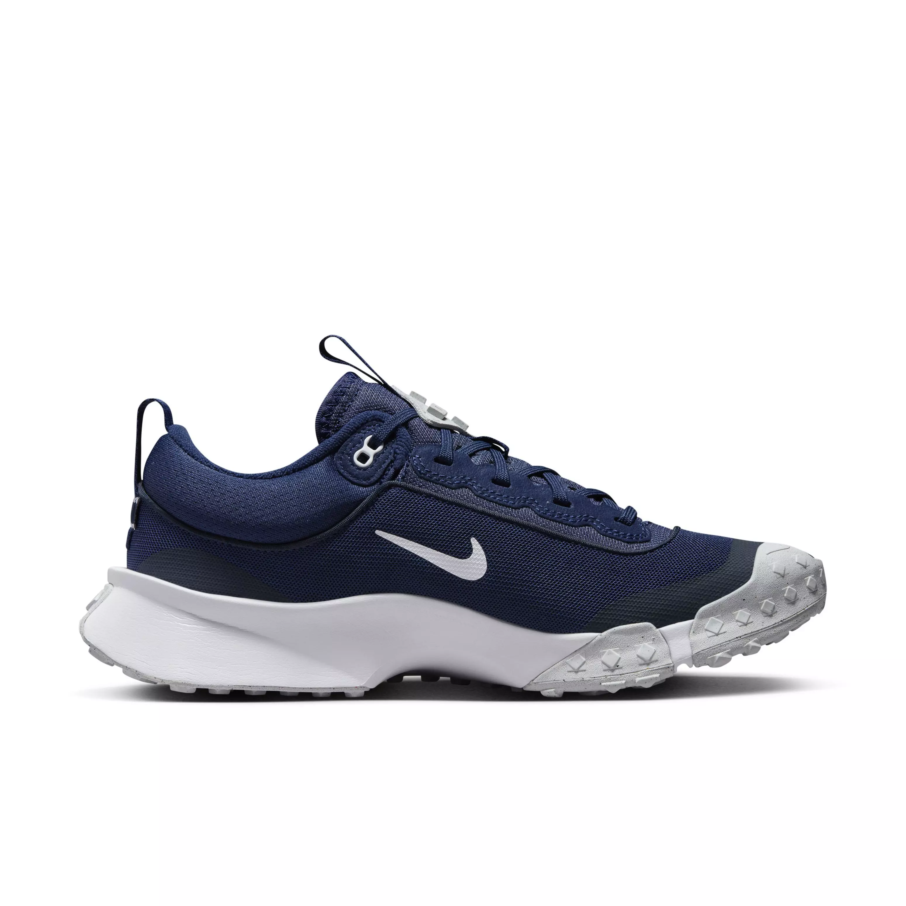 Nike Air Diamond Varsity Turf "Midnight Navy/White/Dark Obsidian/Pure Platinum" Men's Baseball Shoe - NAVY/WHITE/DK OBSIDIAN/PLATINUM