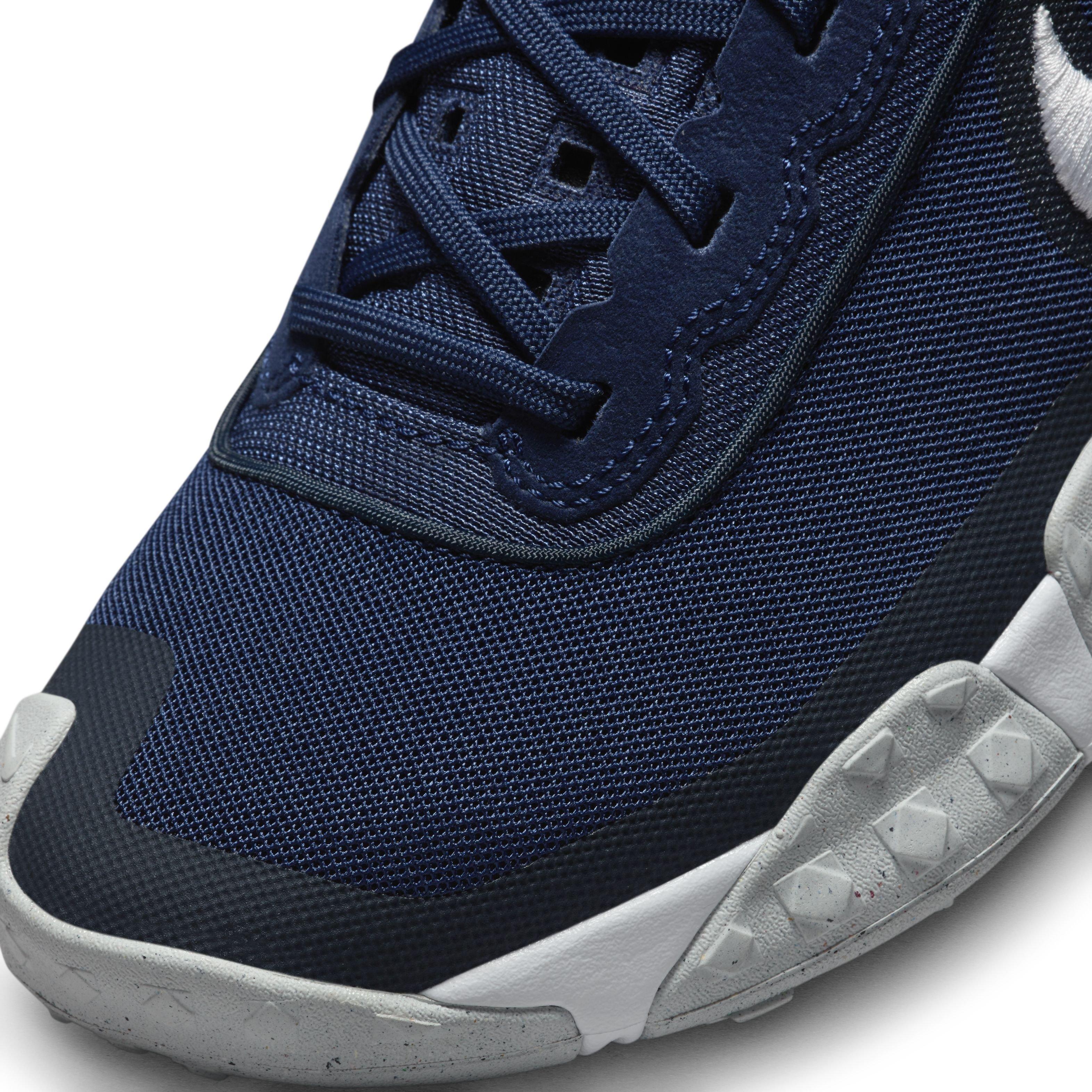 Nike Air Diamond Varsity Turf Midnight Navy/White/Dark Obsidian/Pure  Platinum Men's Baseball Shoe