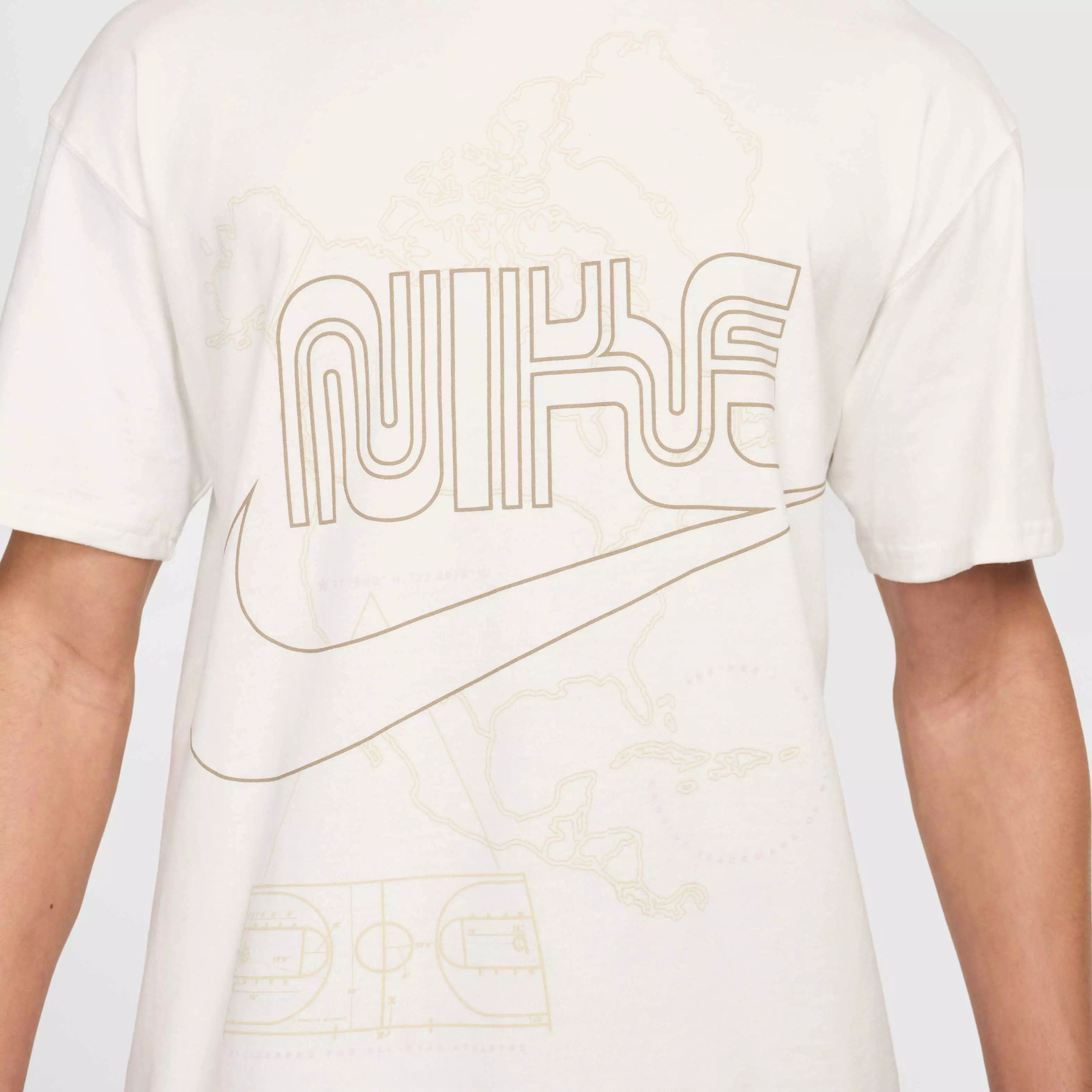 Nike Men's Sportswear Max90 ASW Bay T-Shirt -White - WHITE