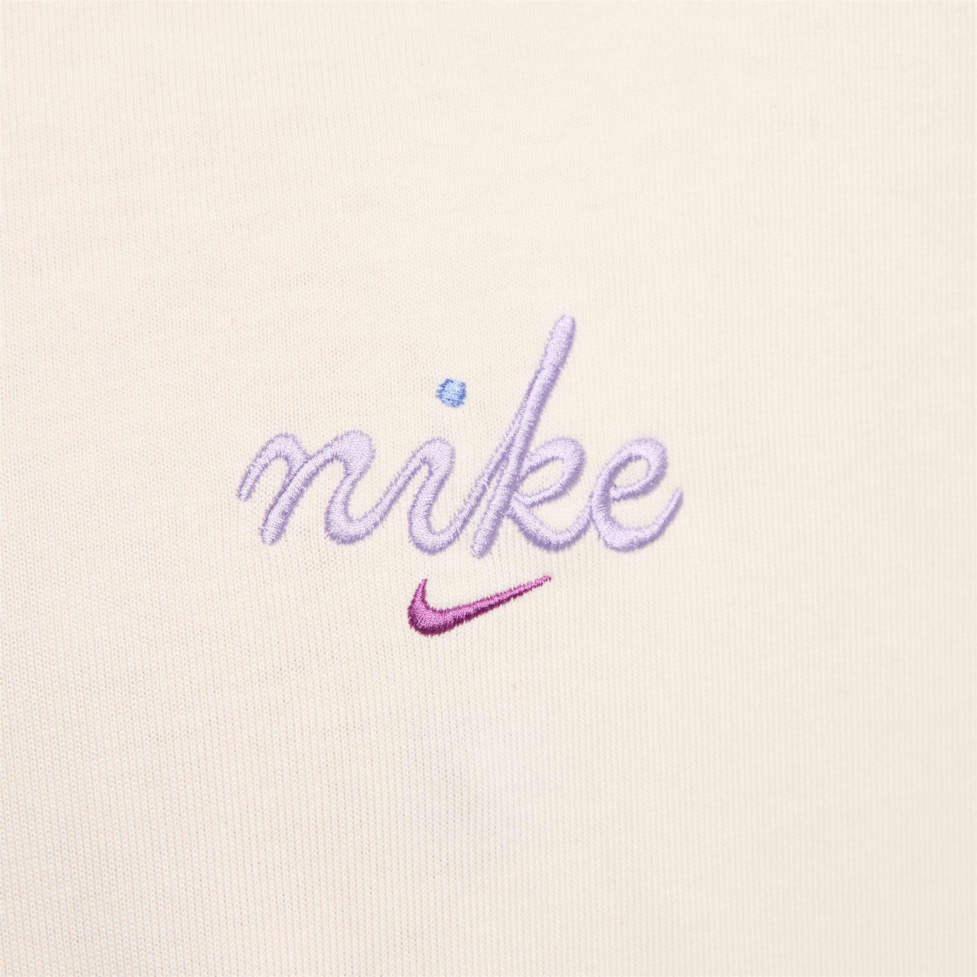 Nike Unisex Sportswear Long-Sleeved Max90 LBR Craft T-Shirt - WHITE Thumbnail View 4