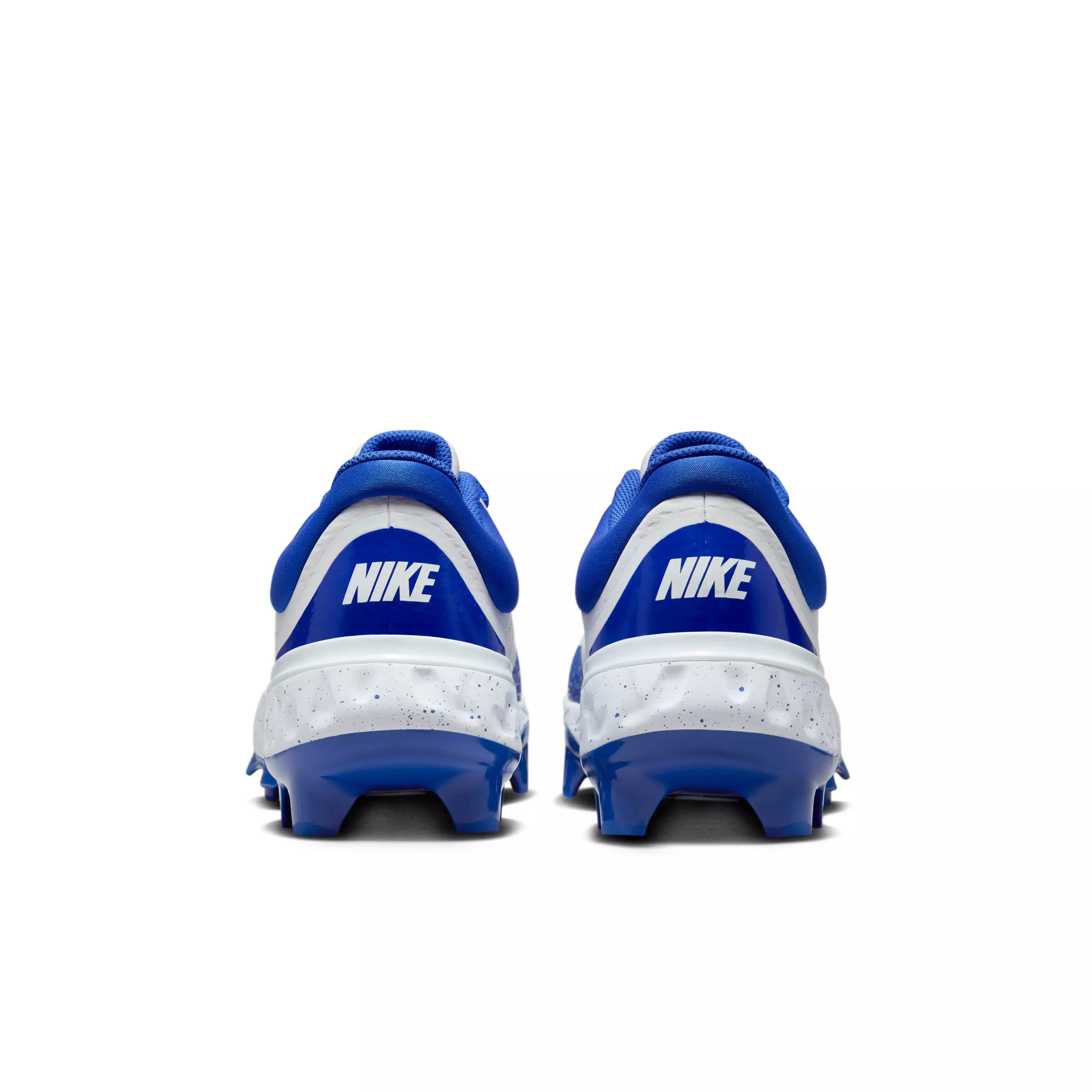 Nike Alpha Huarache Elite 4 Low MCS "White/Hyper Royal" Men's Baseball Cleat - WHITE/ROYAL