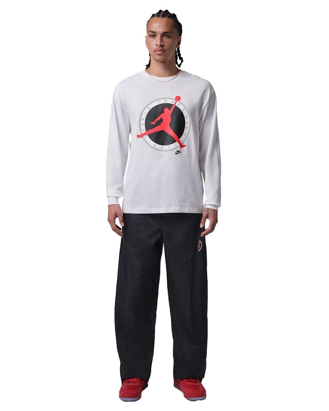 Jordan Men's Flight Club Twill Pants - BLACK Thumbnail View 7