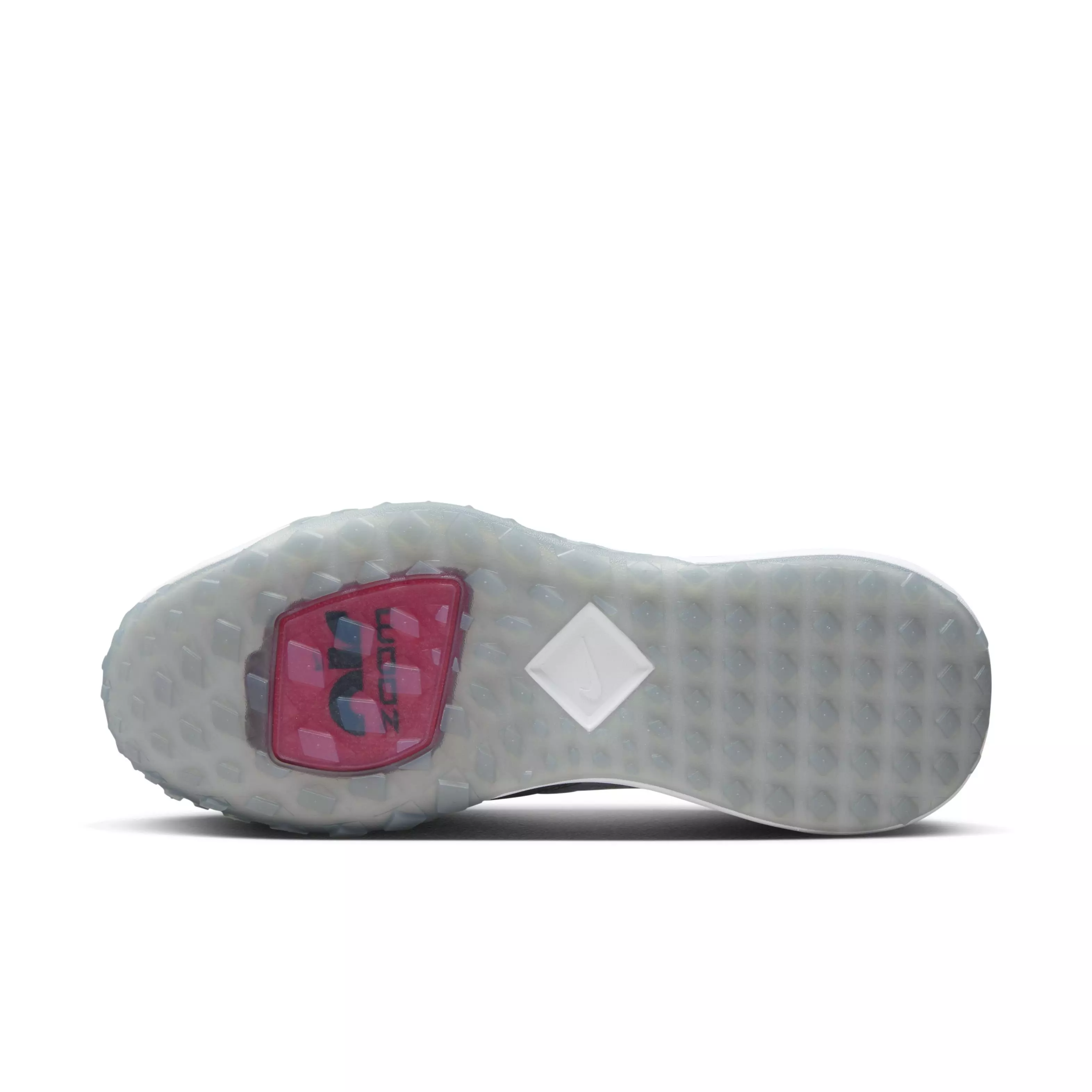 Nike Air Zoom Diamond Elite Turf "Wolf Grey/White/Cool Grey/Bright Crimson" Men's Baseball Shoe - GREY/WHITE/GREY/CRIMSON