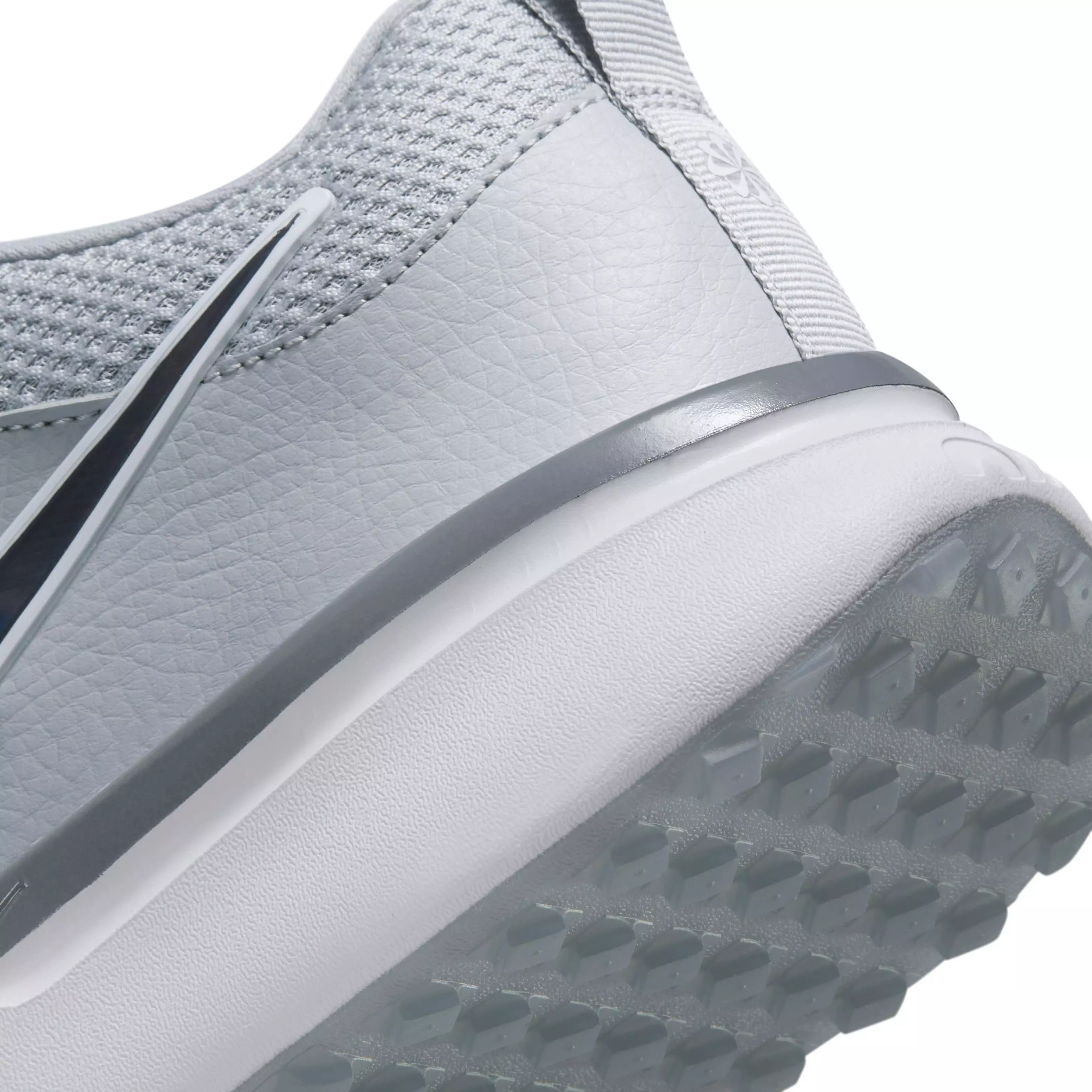 Nike Air Zoom Diamond Elite Turf "Wolf Grey/White/Cool Grey/Bright Crimson" Men's Baseball Shoe - GREY/WHITE/GREY/CRIMSON