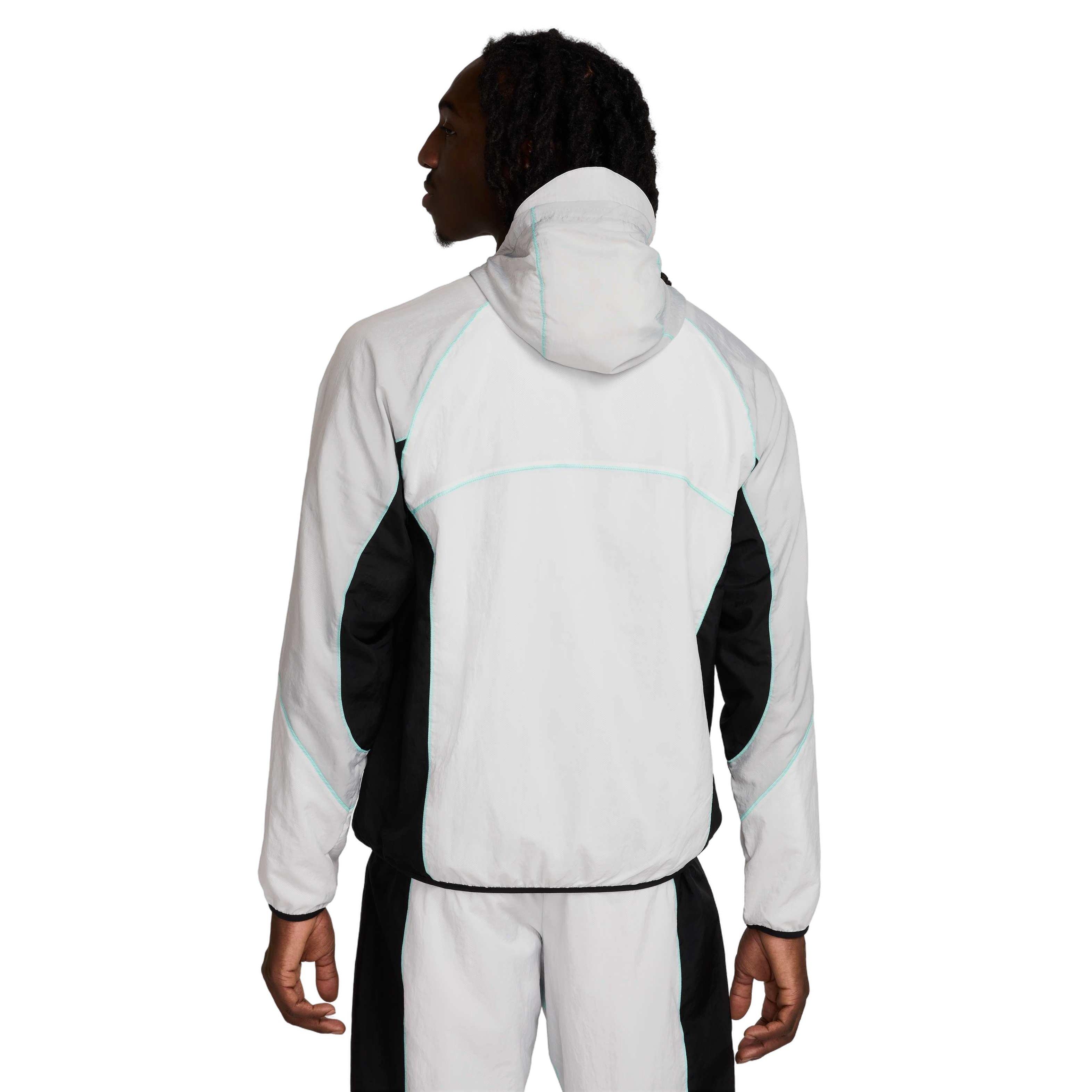 Nike Men's Strike+ Water-Repellent Hooded Soccer Jacket - GREY Thumbnail View 2