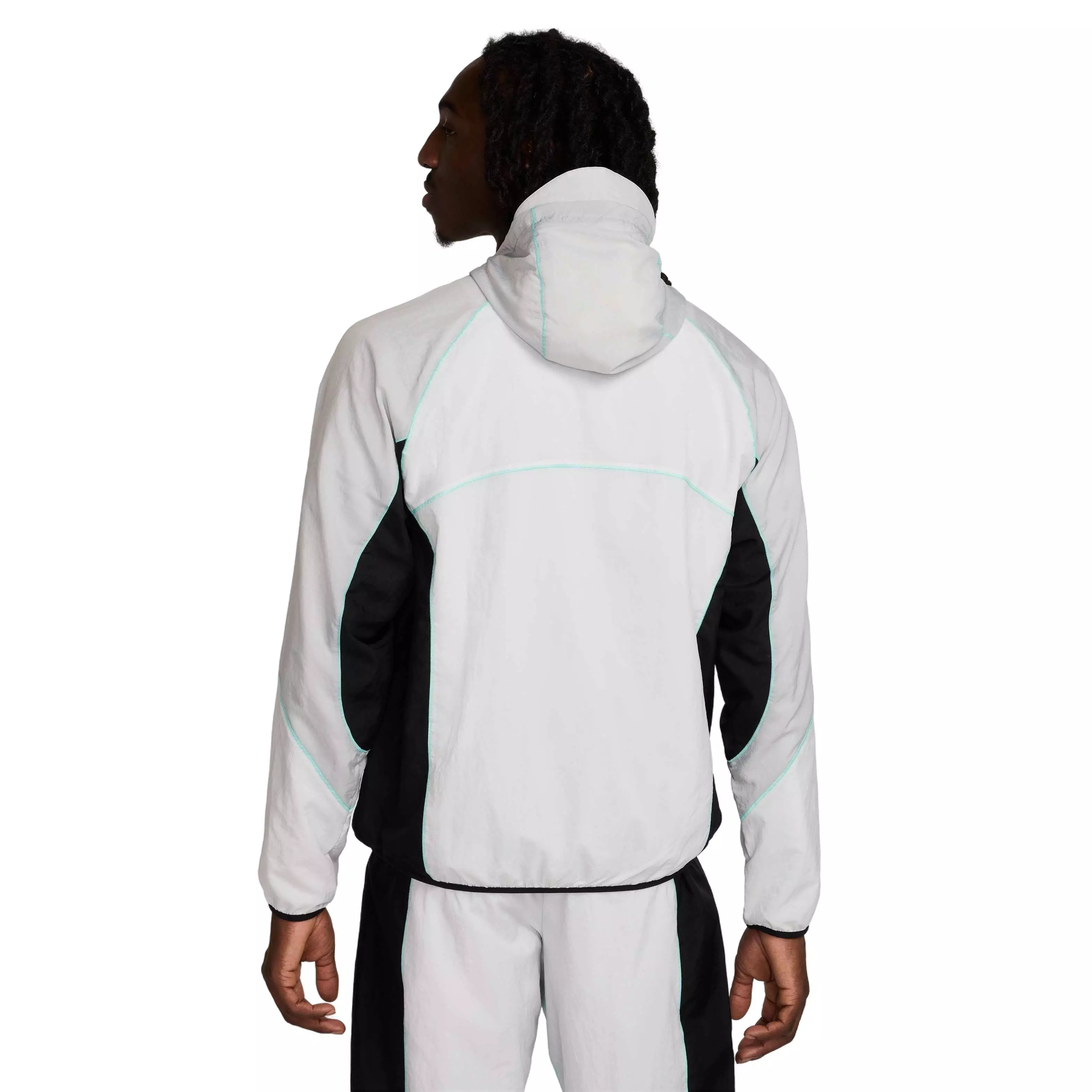 Nike Men's Strike+ Water-Repellent Hooded Soccer Jacket - GREY