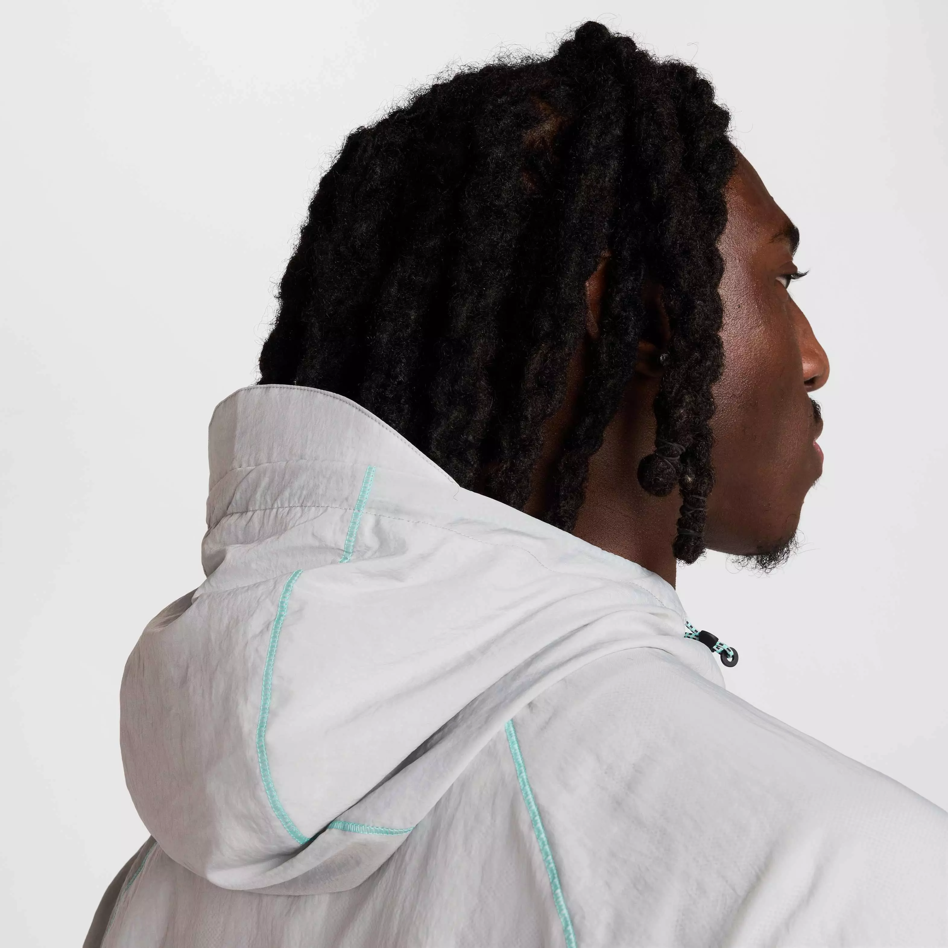 Nike Men's Strike+ Water-Repellent Hooded Soccer Jacket - GREY