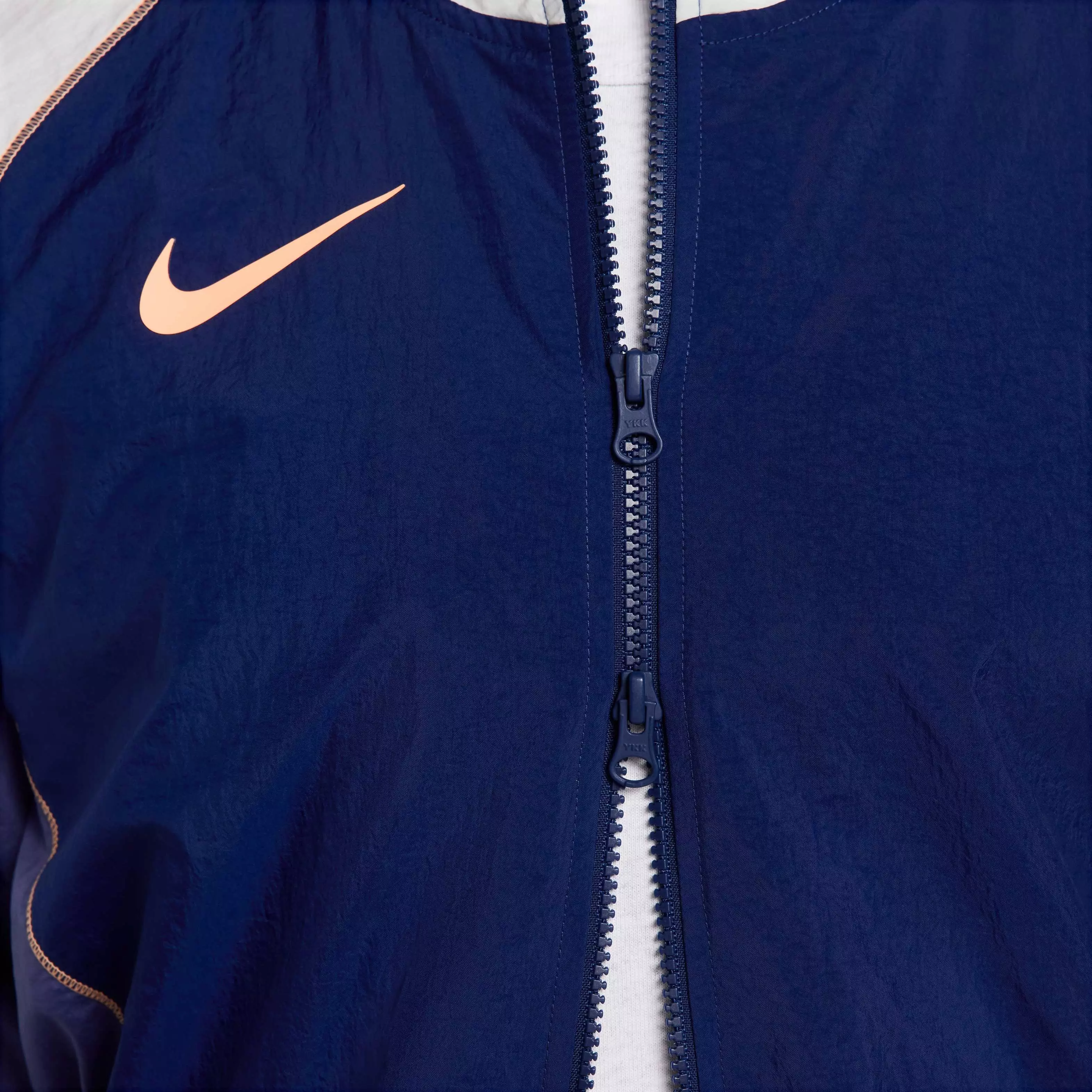 Nike Men's Strike+ Water-Repellent Hooded Soccer Jacket - BLUE