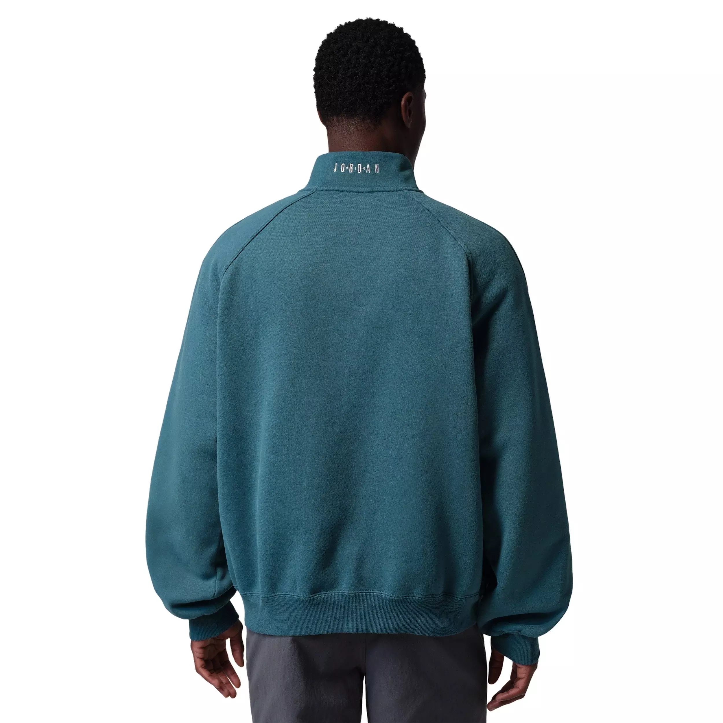 Jordan Men's Flight Graphic Fleece 1/4 Zip - BLUE