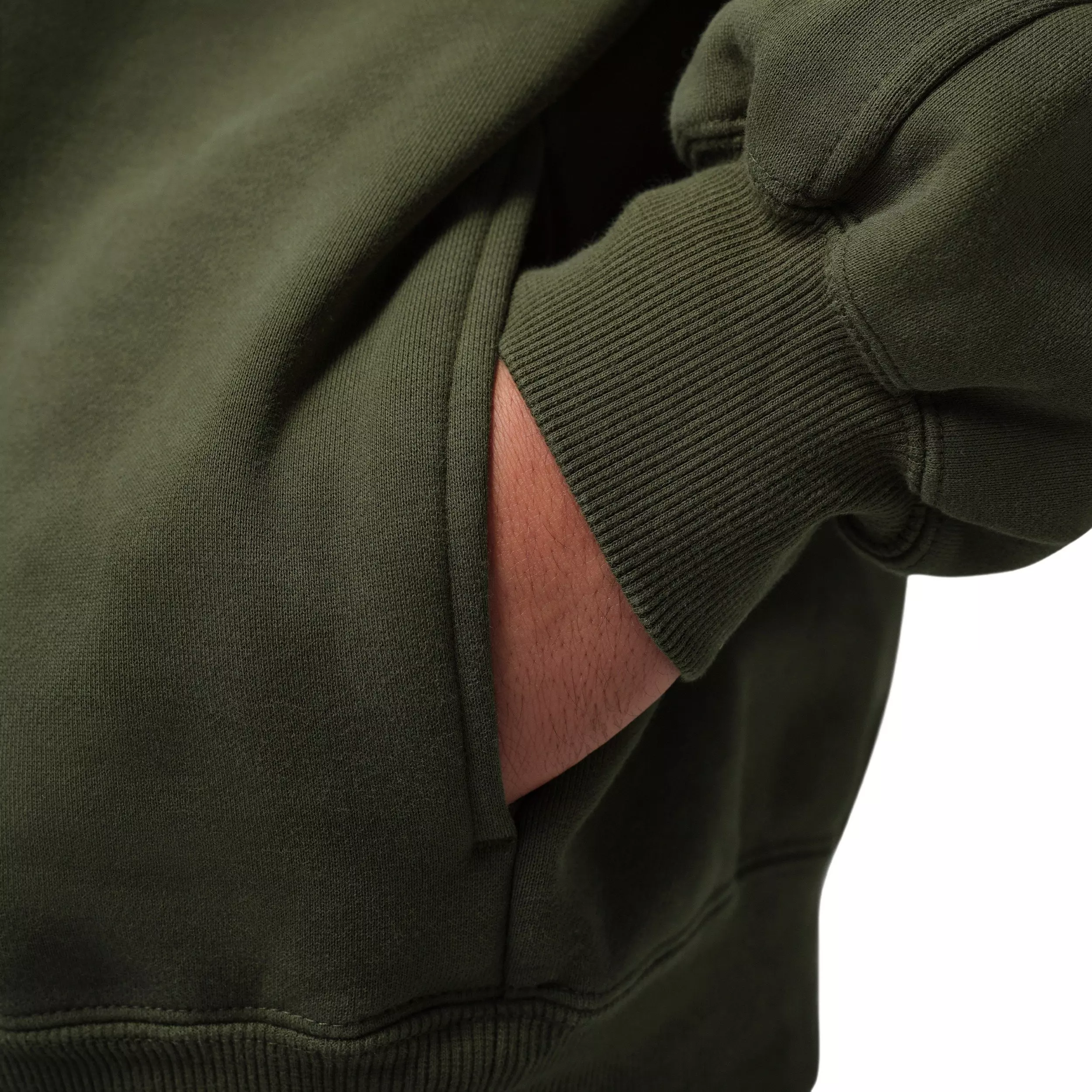 Jordan Men's Flight Graphic Fleece 1/4 Zip - GREEN