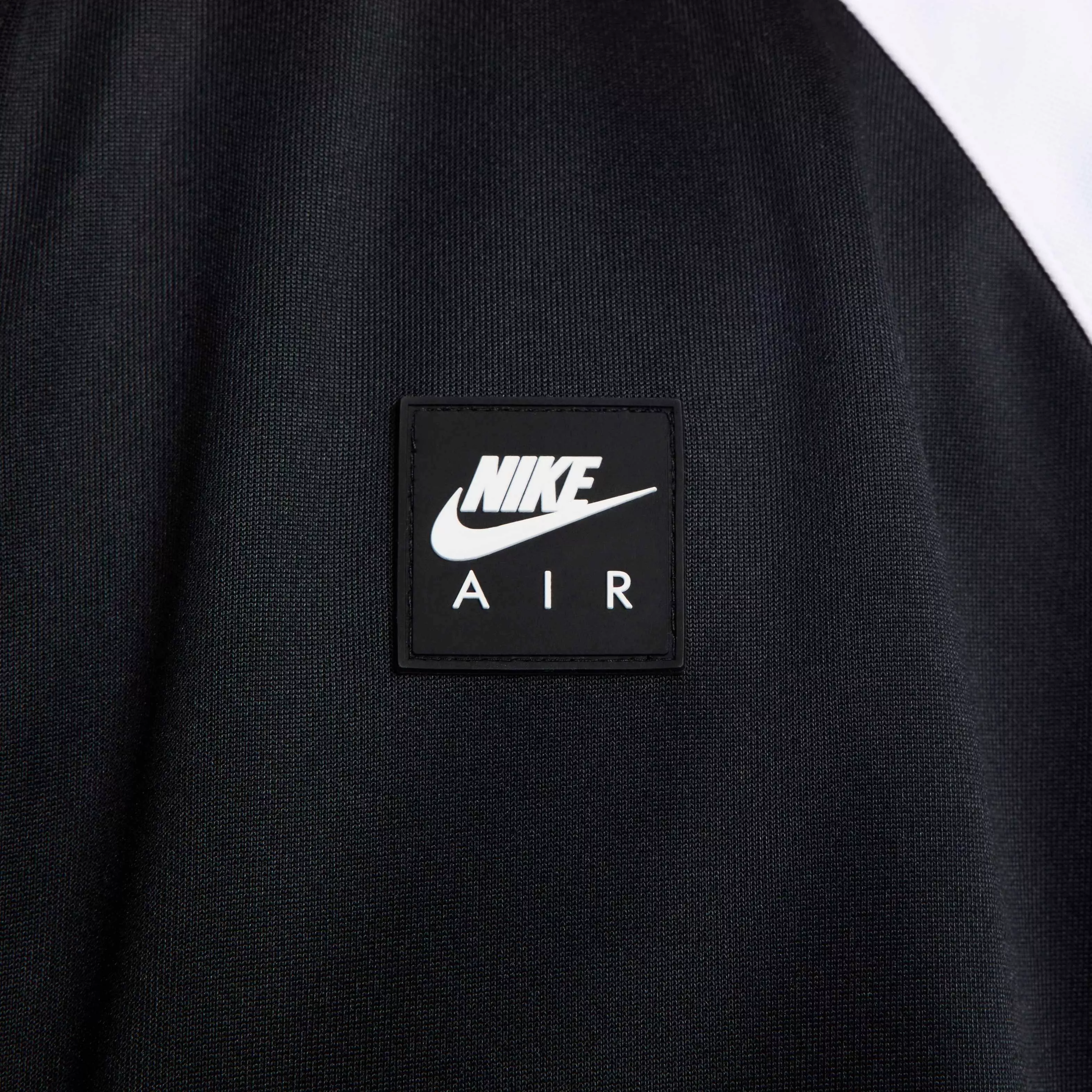 Nike Air Men's Poly-Knit Full-Zip​ Jacket - BLACK