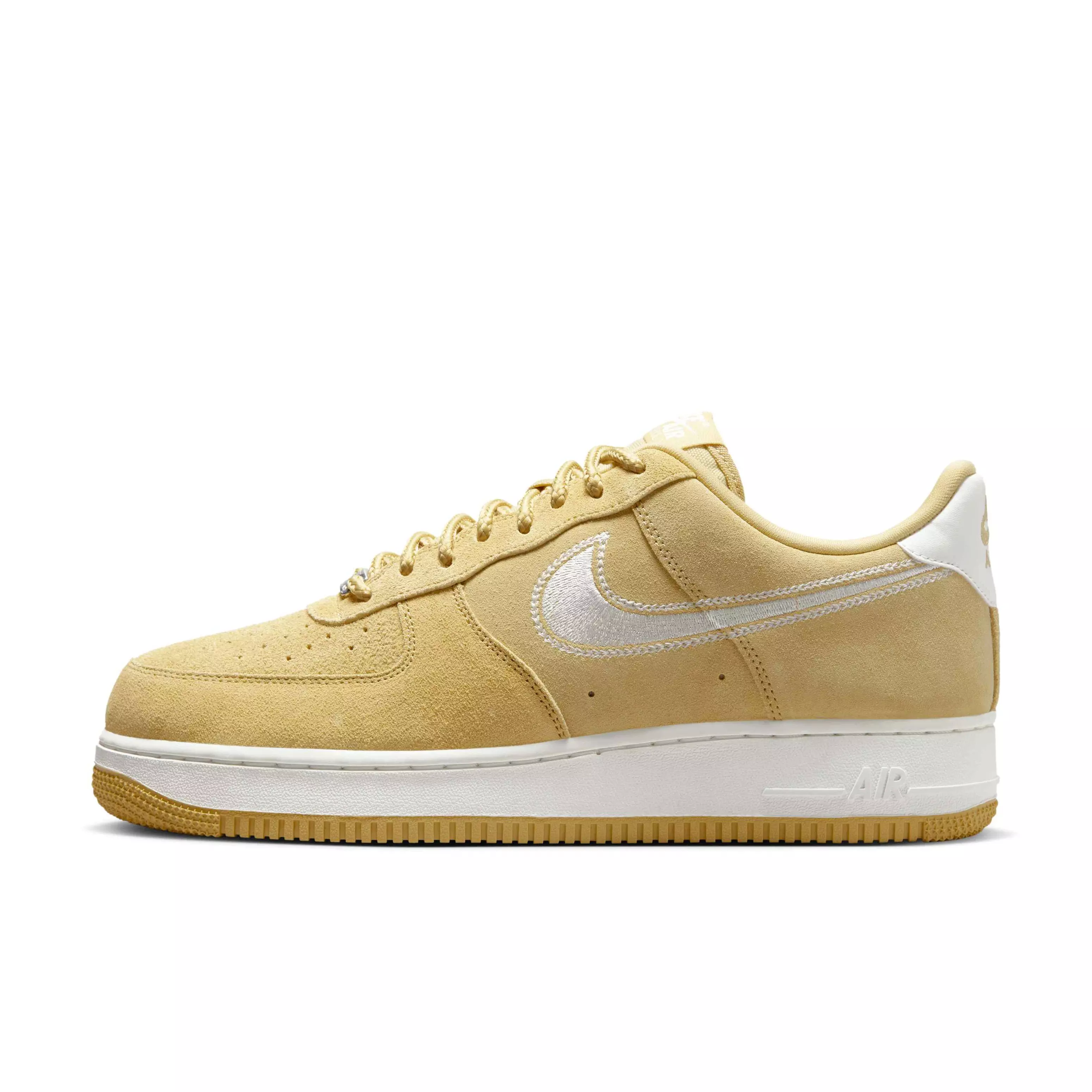 Nike Air Force 1 '07 LV8 "Buff Gold/Sail" Men's Shoe - GOLD/SAIL