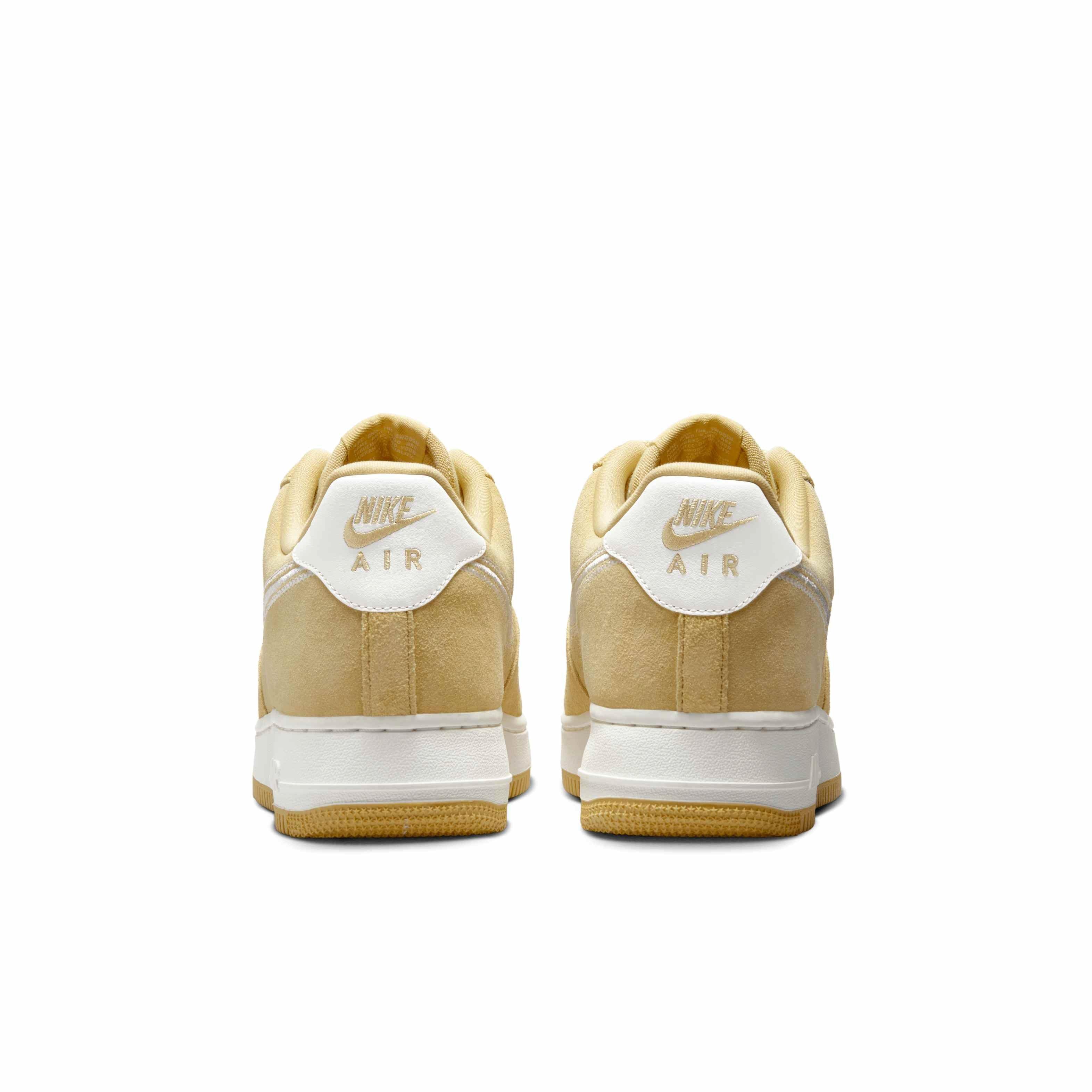 Nike Air Force 1 '07 LV8 "Buff Gold/Sail" Men's Shoe - GOLD/SAIL Thumbnail View 5