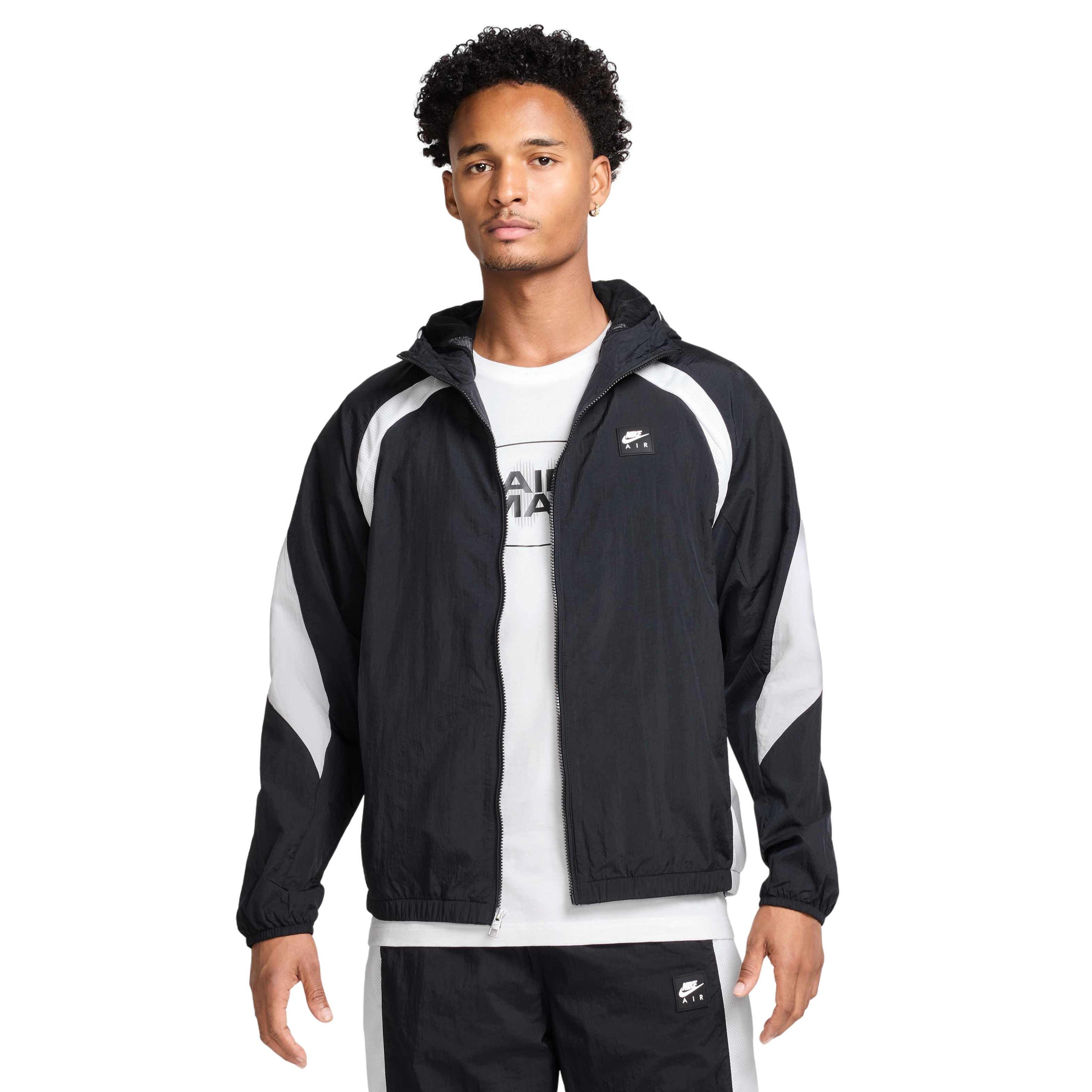 Nike Air men's Woven Jacket - BLACK Thumbnail View 1