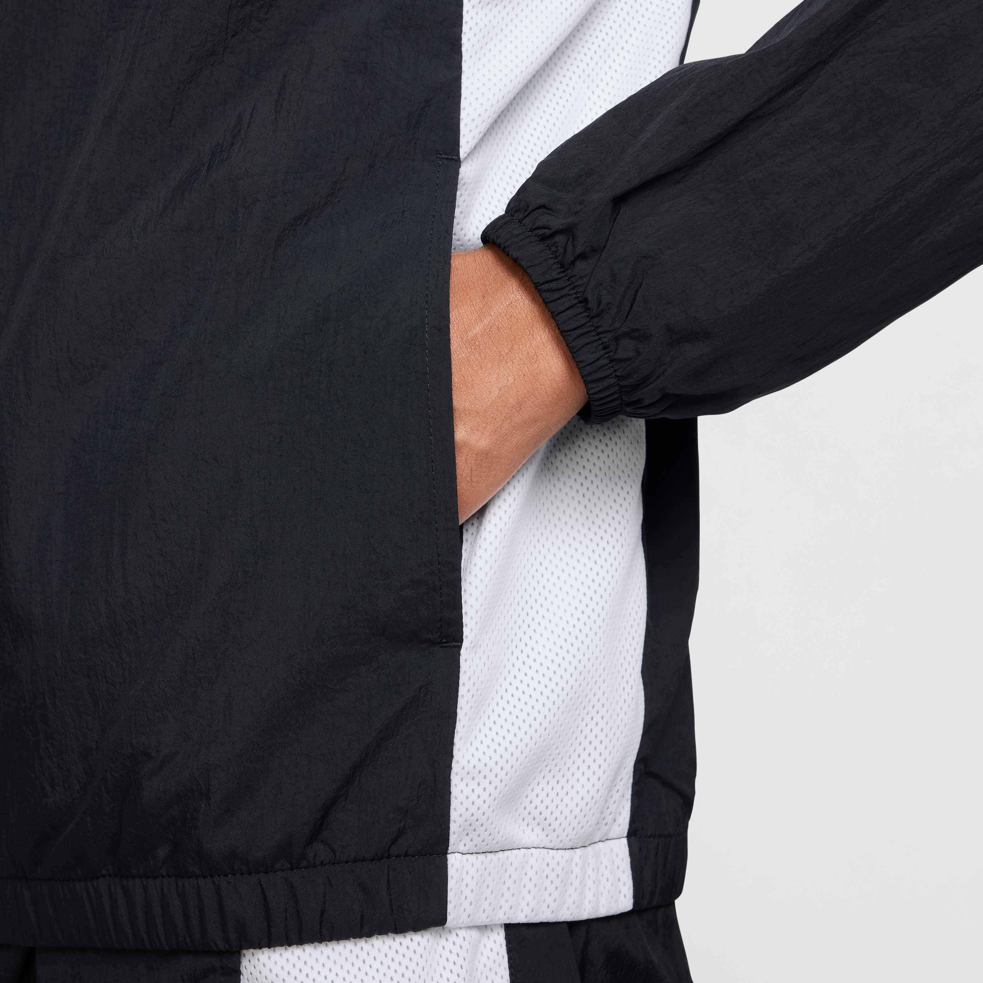 Nike Air men's Woven Jacket - BLACK Thumbnail View 5