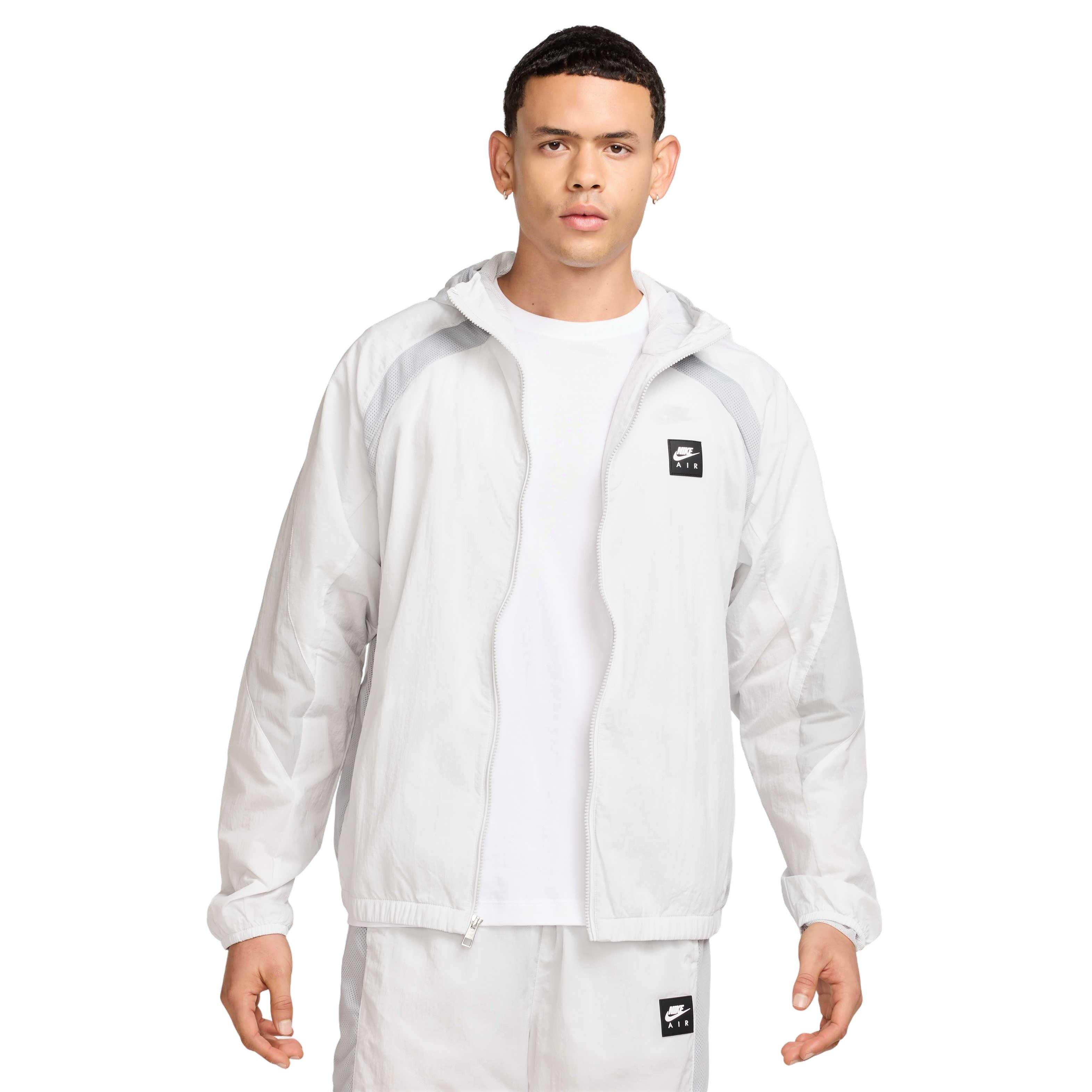 Nike Air men's Woven Jacket - GREY Thumbnail View 1