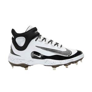 Nike Alpha Huarache Elite 4 Mid "White/Black" Men's Baseball Cleat