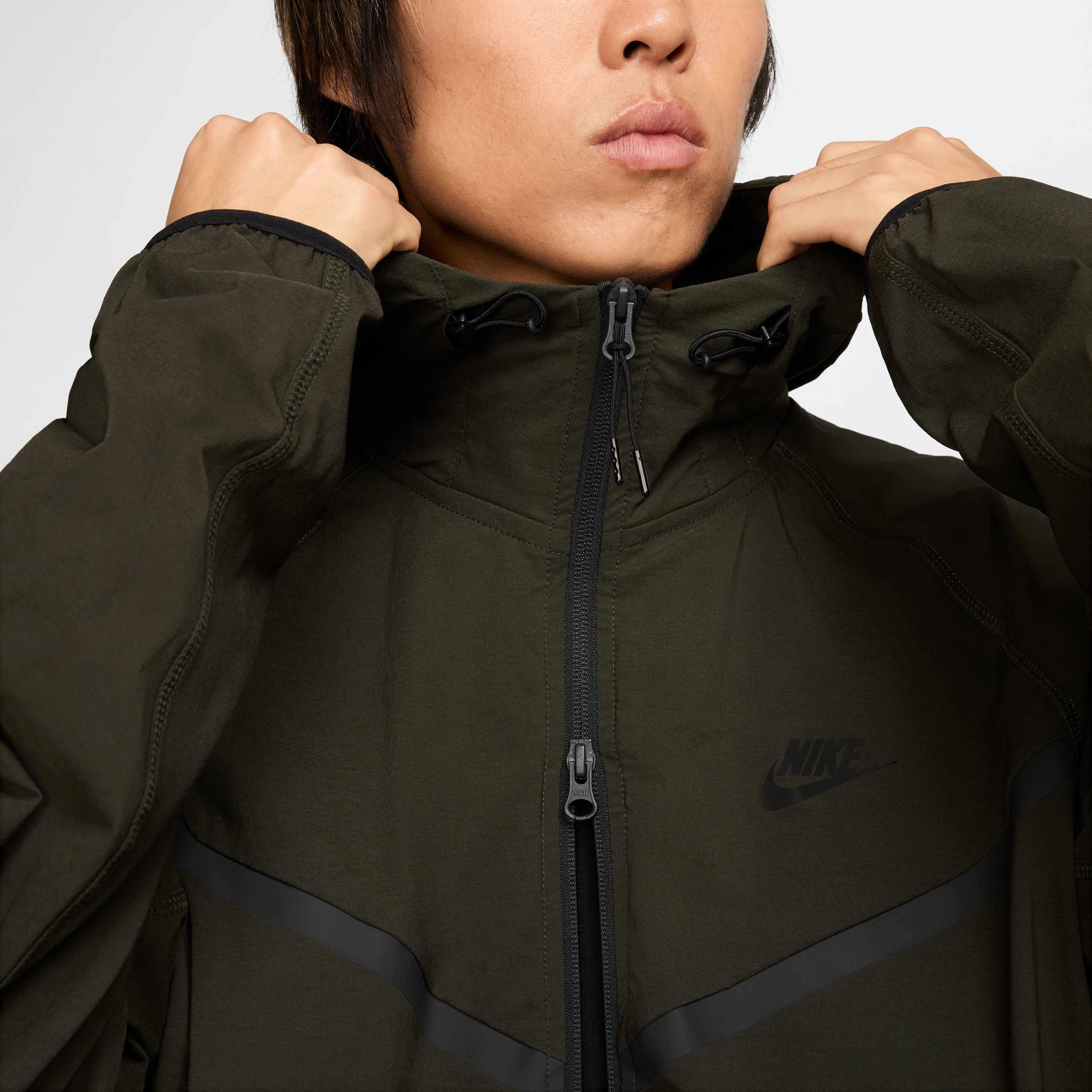 ジャケット・アウター NIKE TECK FREECE HOOD CORT SIZE L Nike Tech Fleece Celestine Blue Full Zip Hoodie Jacket, Size