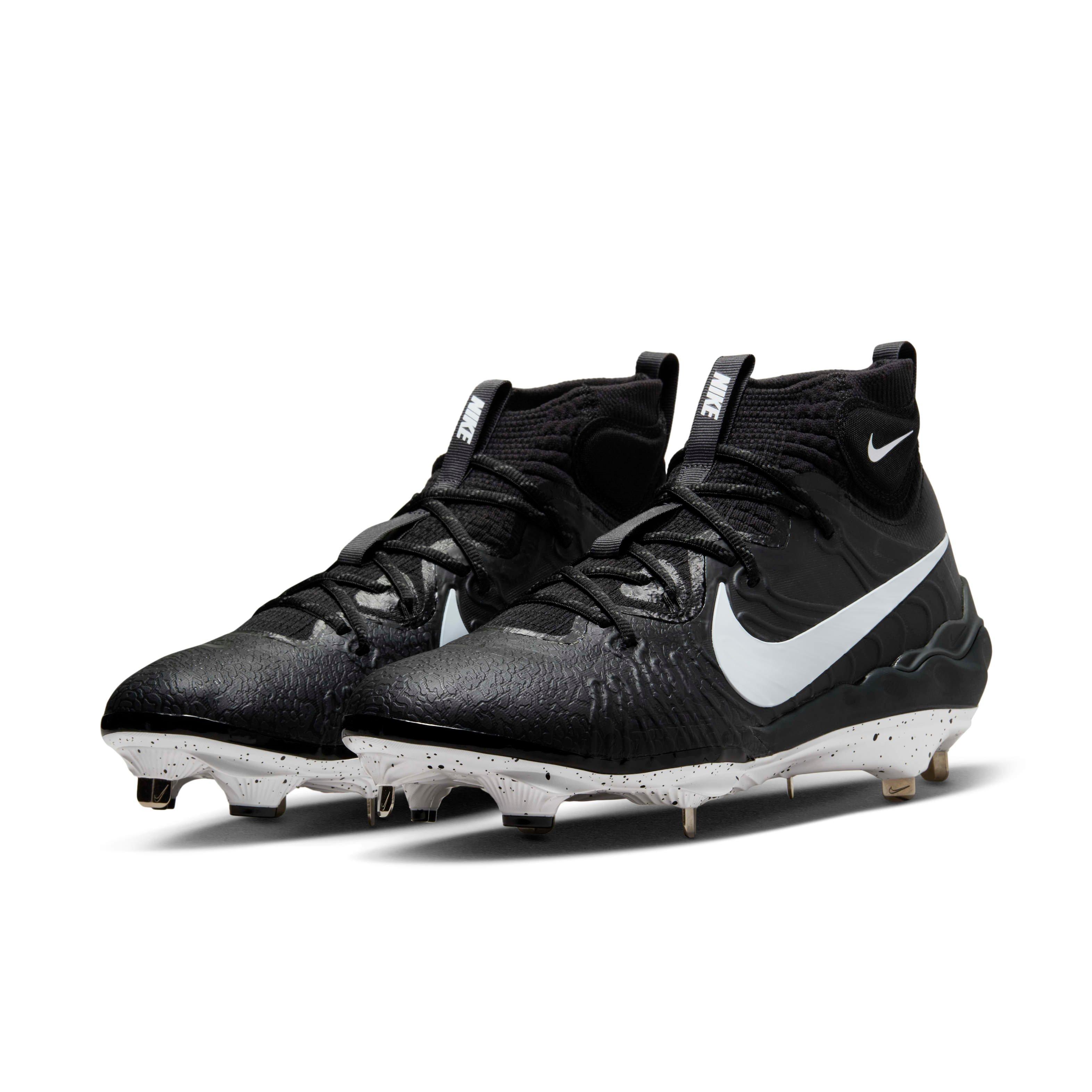 Nike Alpha Huarache Men's Flexible Baseball Cleat - Black