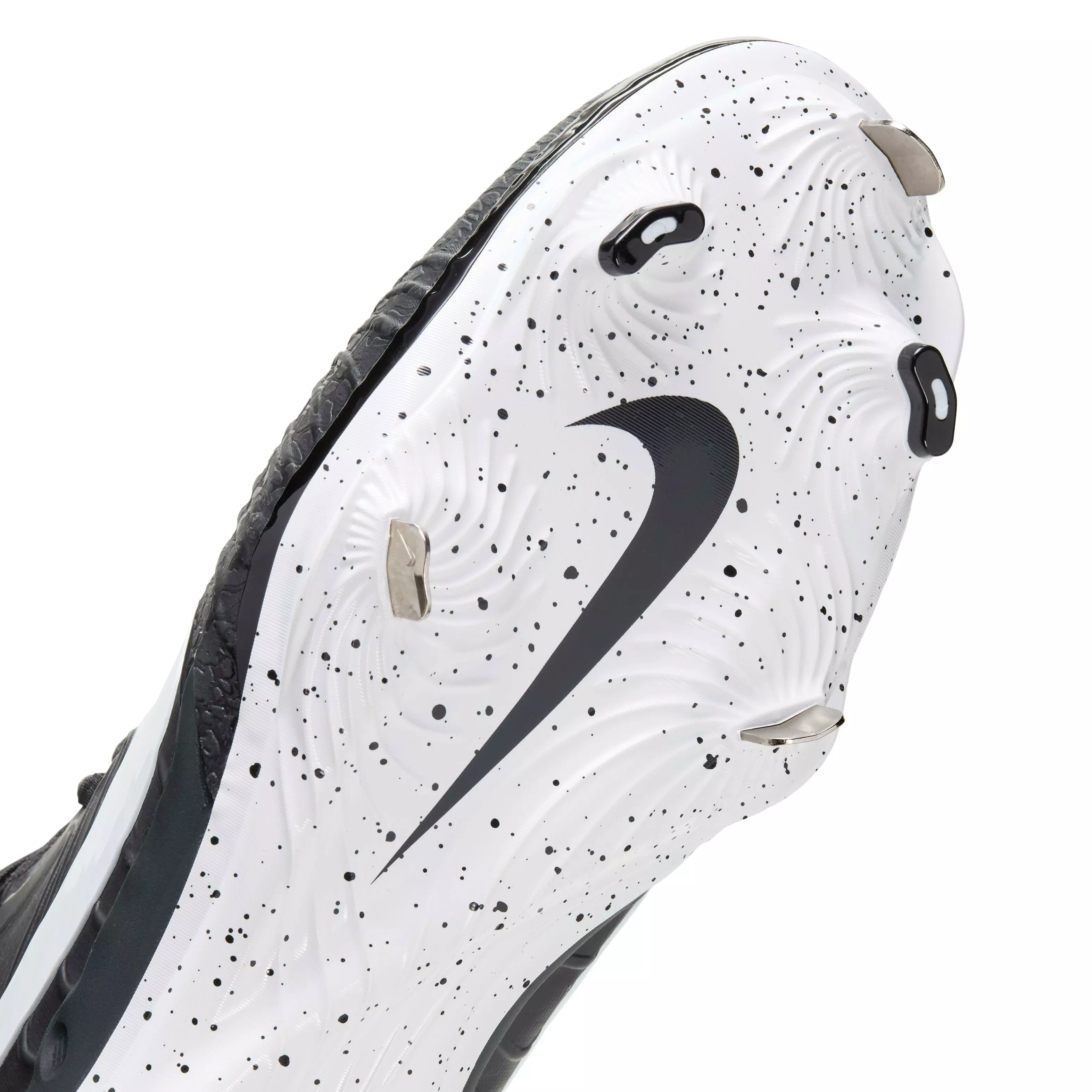 Nike Alpha Huarache NXT "Black/Dark Smoke Grey/White" Men's Baseball Cleat - BLACK/DK GREY/WHITE