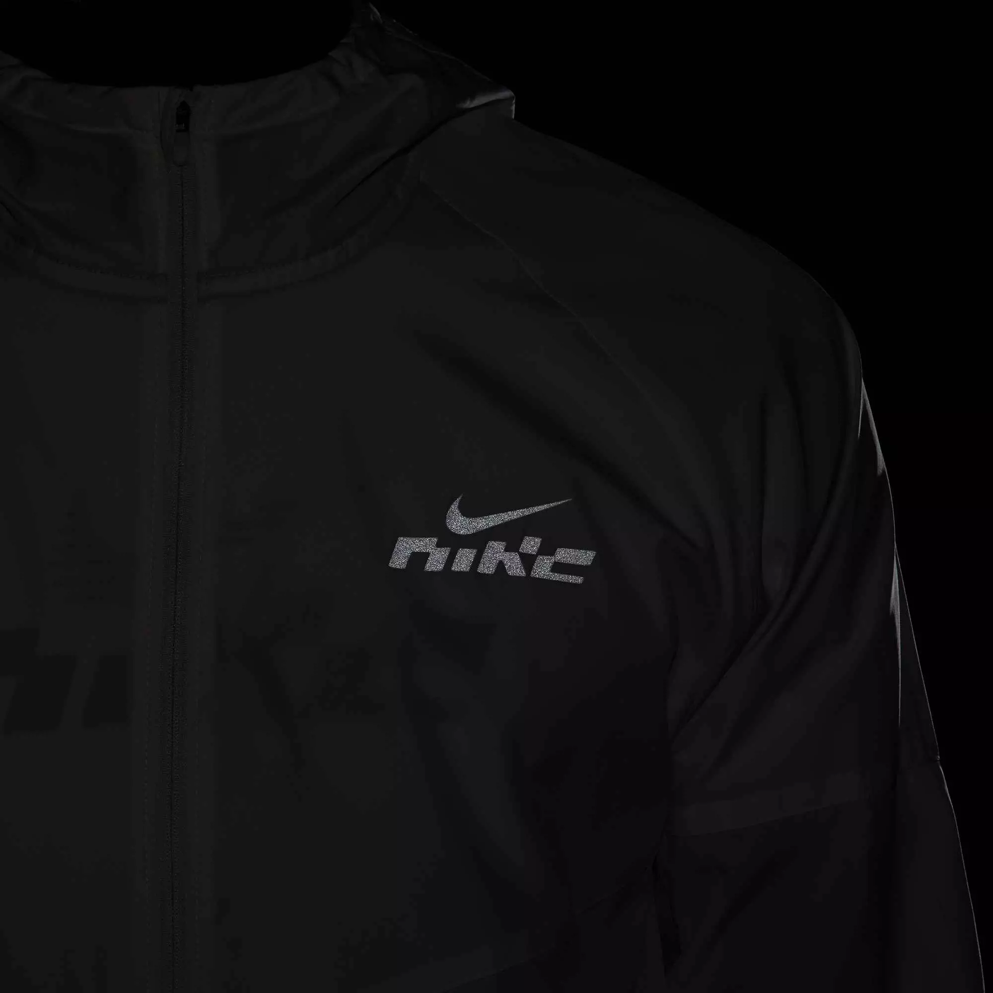 Nike Men's Miler Flash Water-Repellent Running Jacket - WHITE